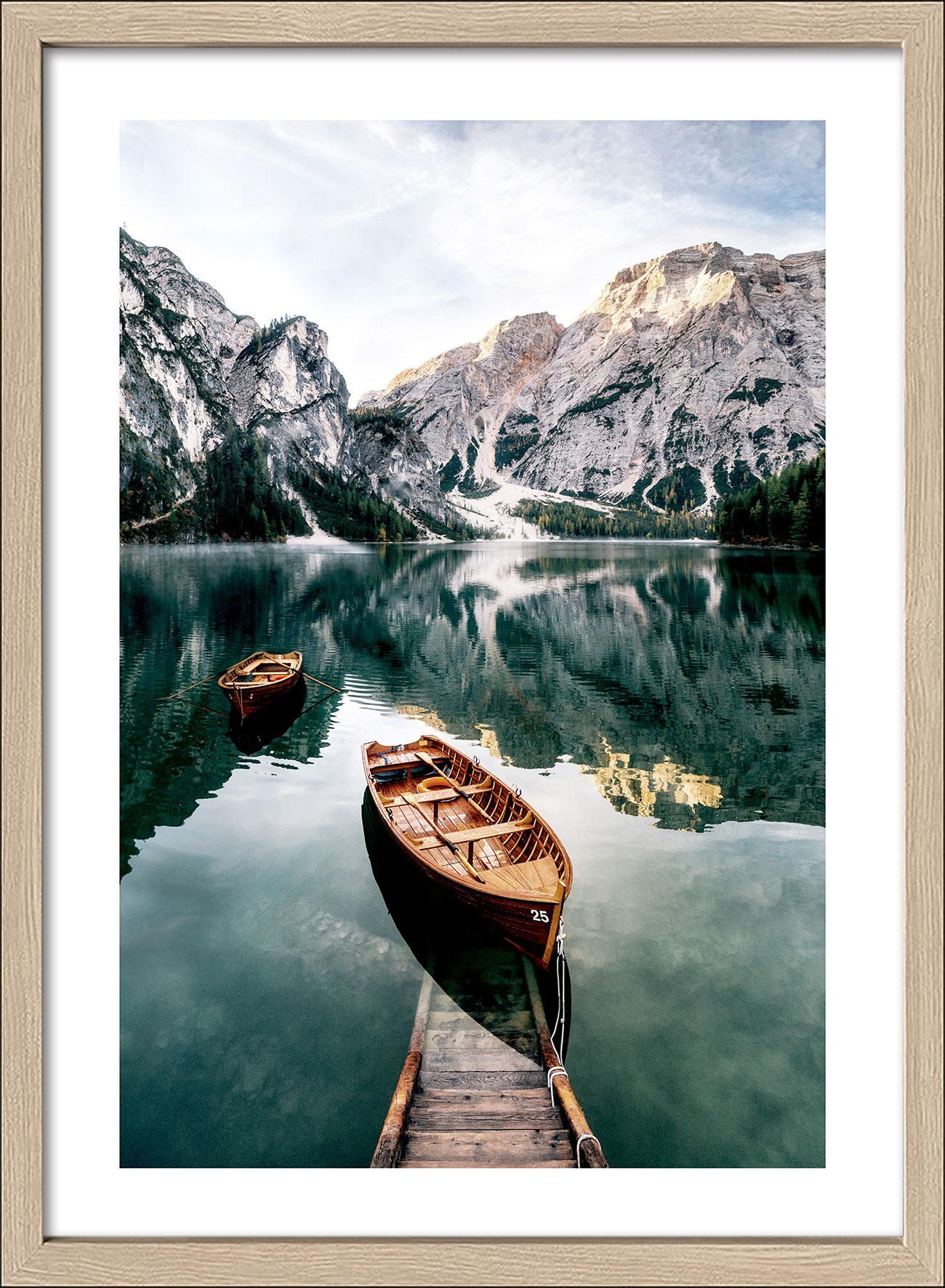 Kunstdruck gerahmt 75x55cm image number null