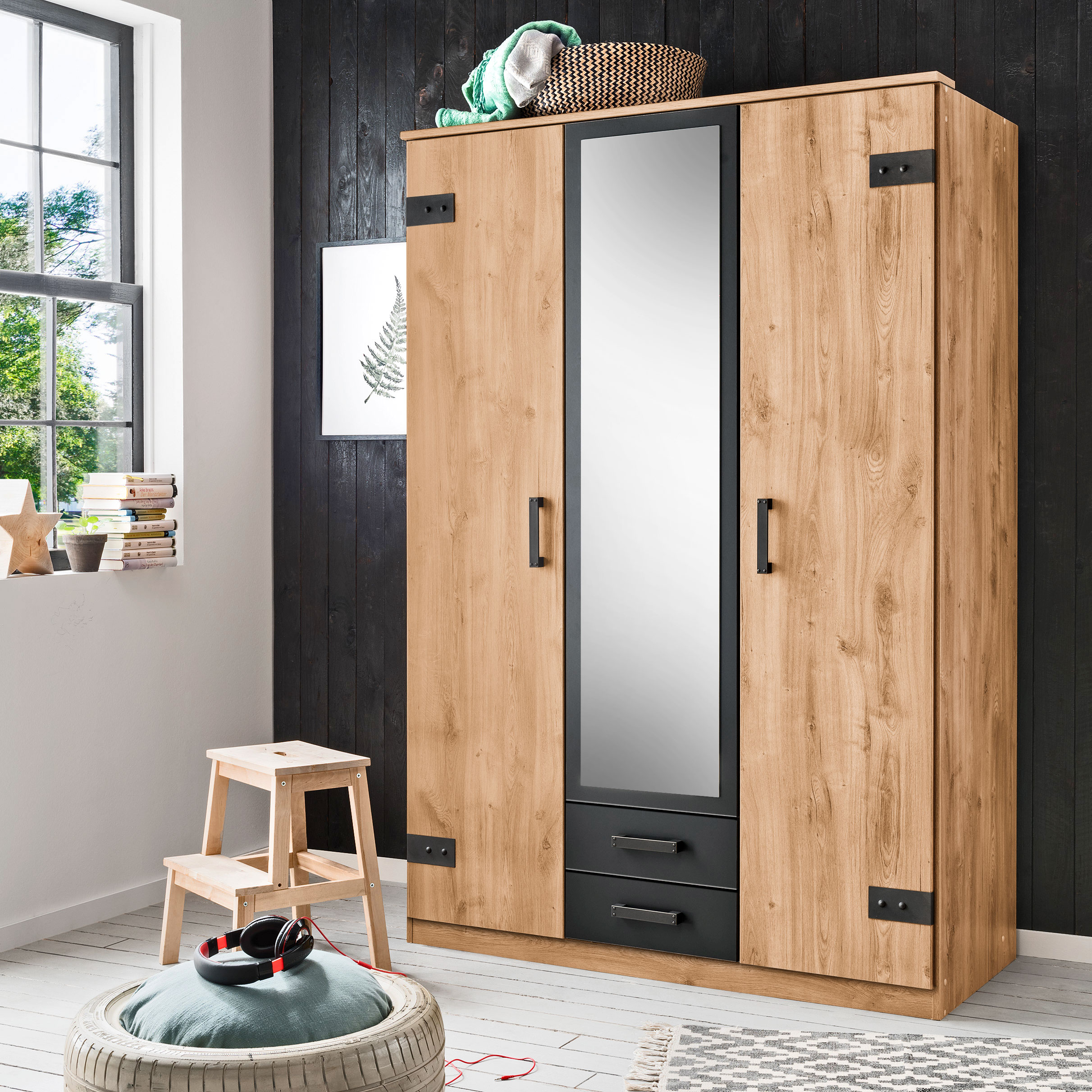 Drehtürenkombischrank 3-trg. image number 2