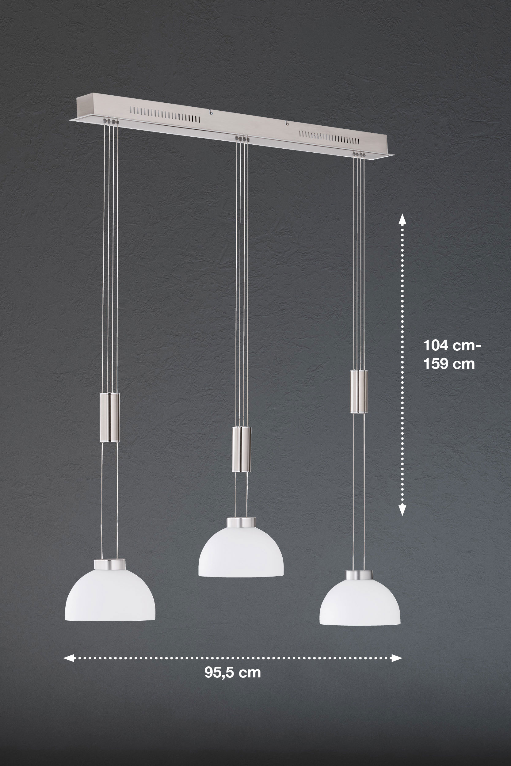 LED-Pendelleuchte 3flg image number null