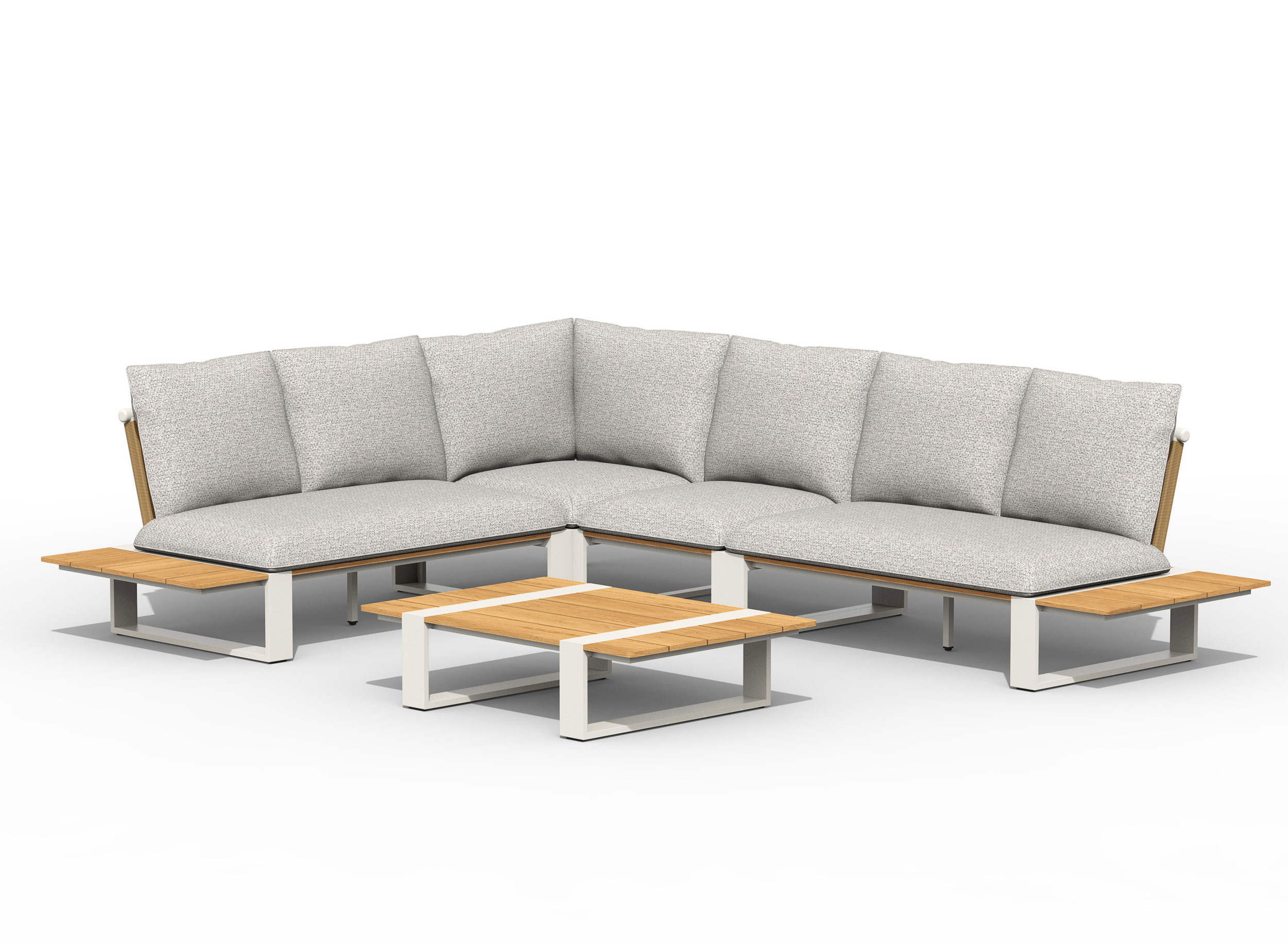TIERRA OUTDOOR Gartenlounge Set Alu/Teak image number 1