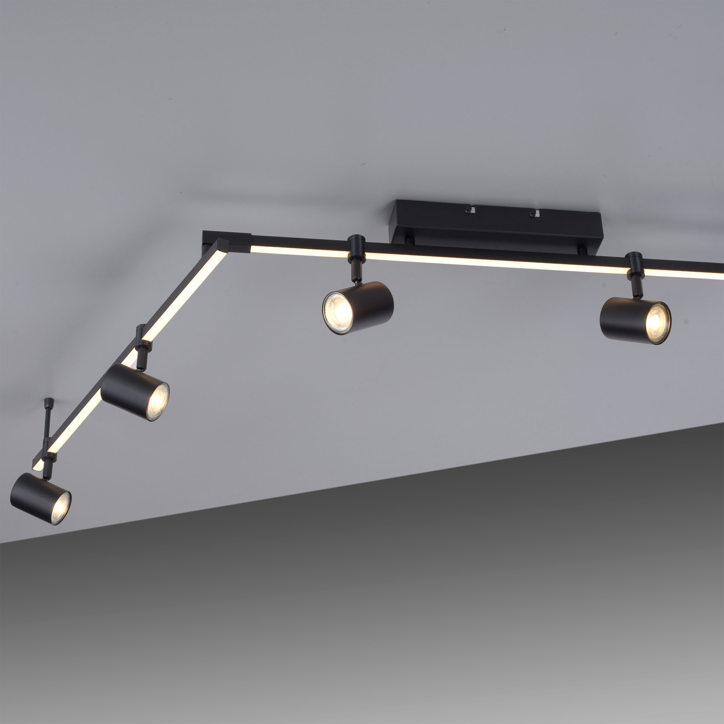 LED-Deckenleuchte 6flg image number null