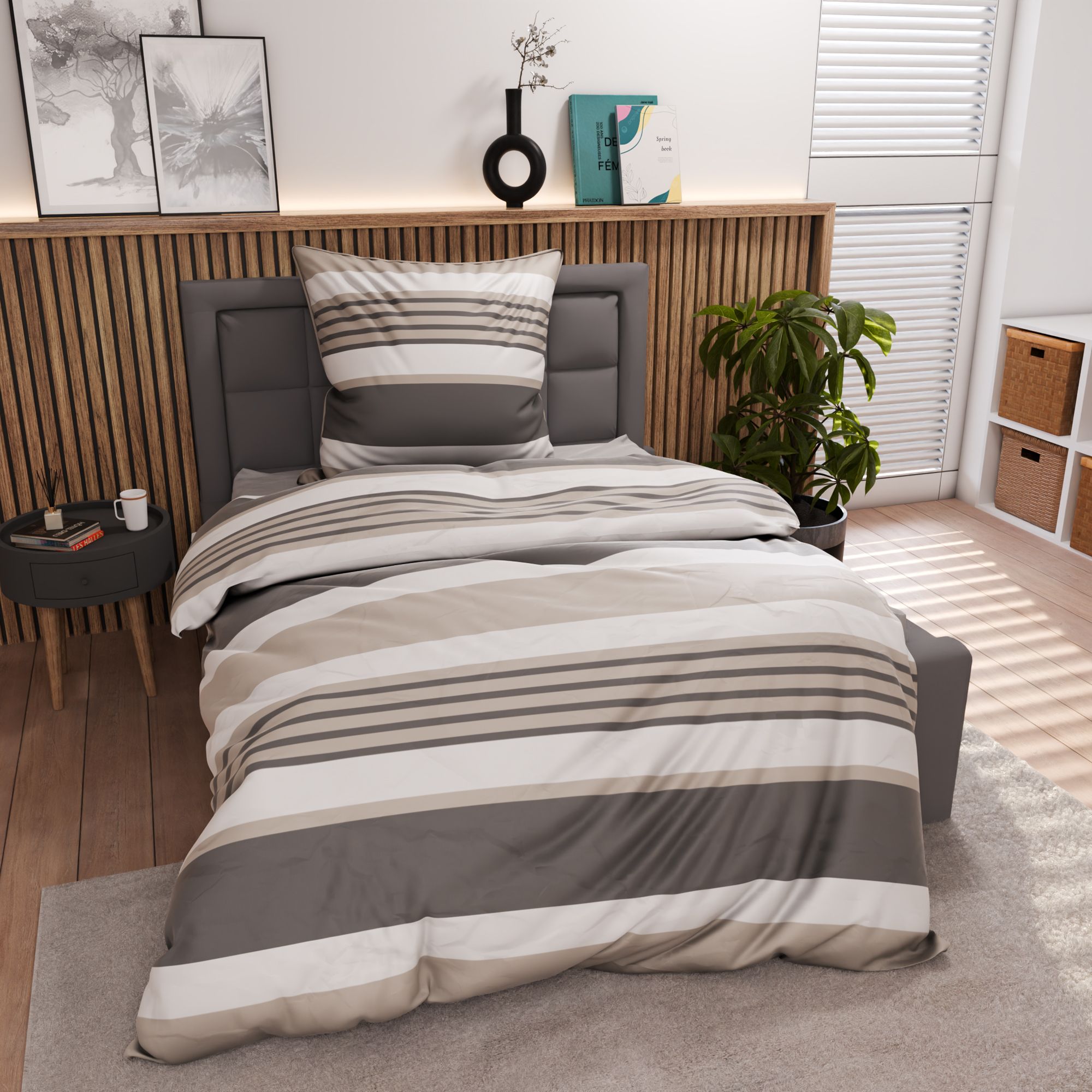 Inspiration Home Satin-Bettw&auml;sche image number 2