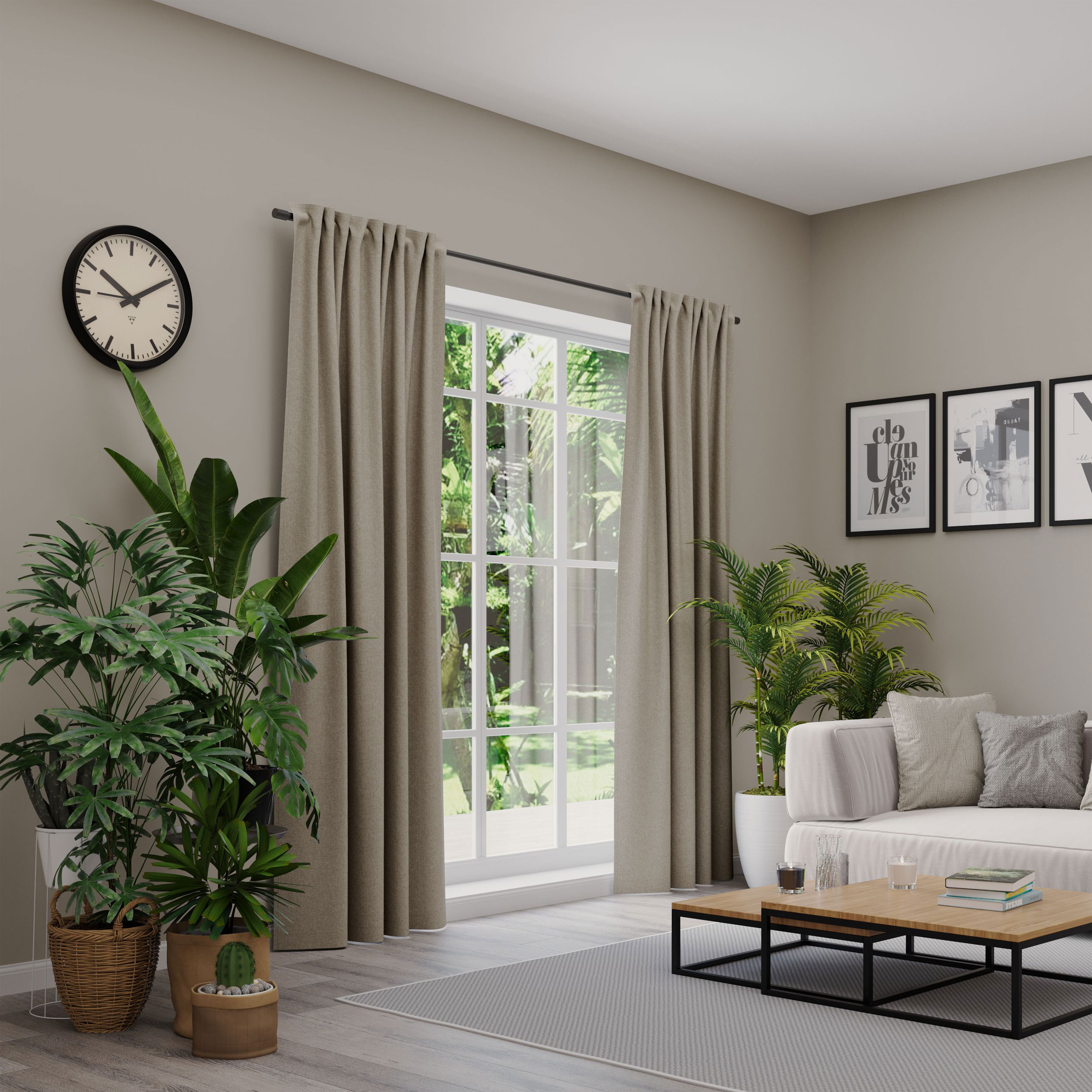 Neutex Home Deco Vorhang m. Multifunktionsband image number 3