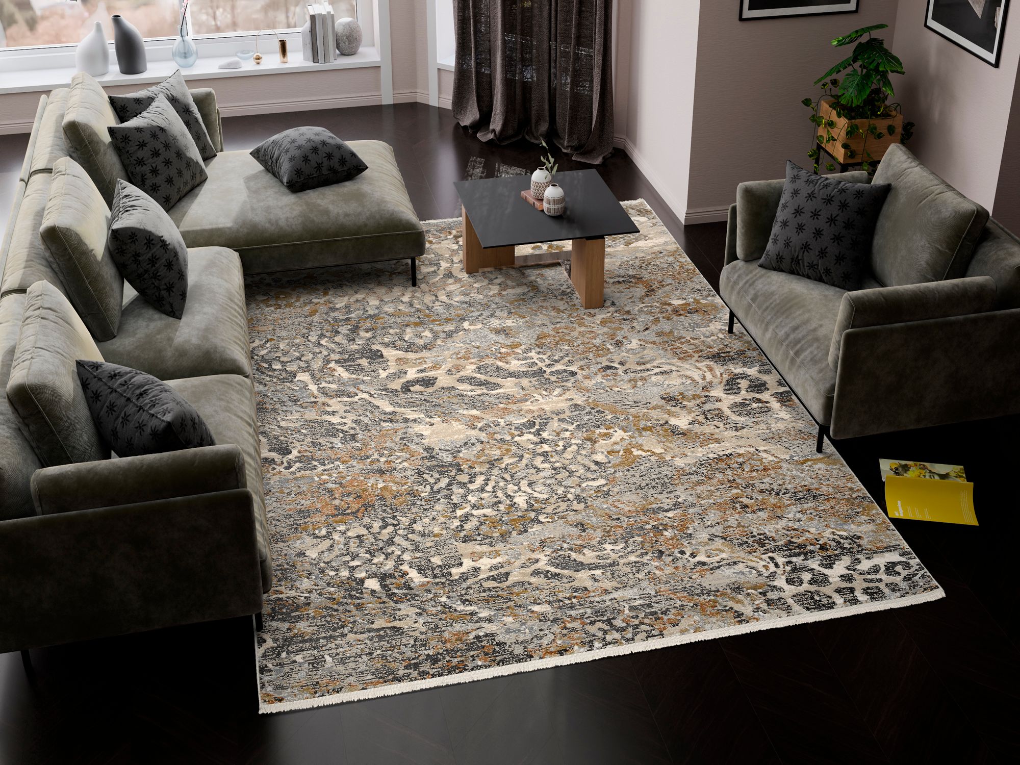 OCI Moderner Webteppich image number 4