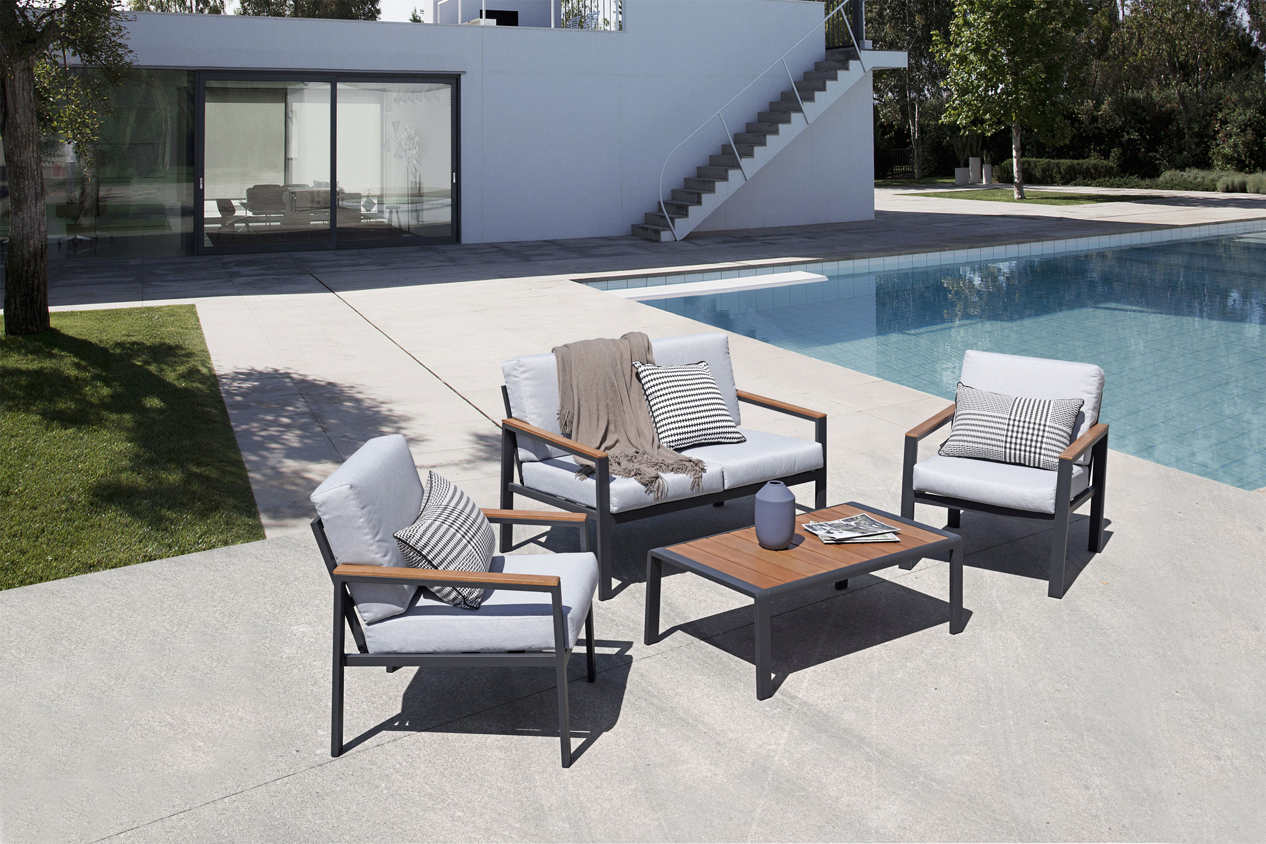Gartenset/Gartenlounge Alu image number null