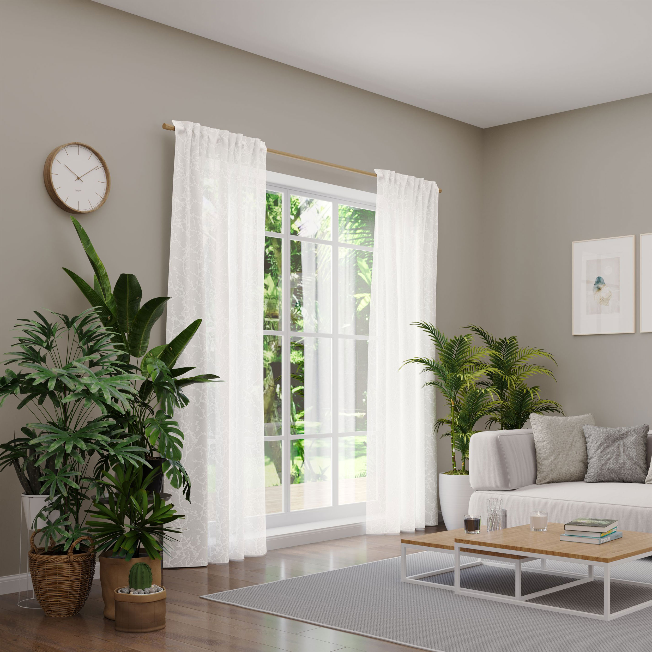 Neutex Home Deco Vorhang m. Multifunktionsband image number 3