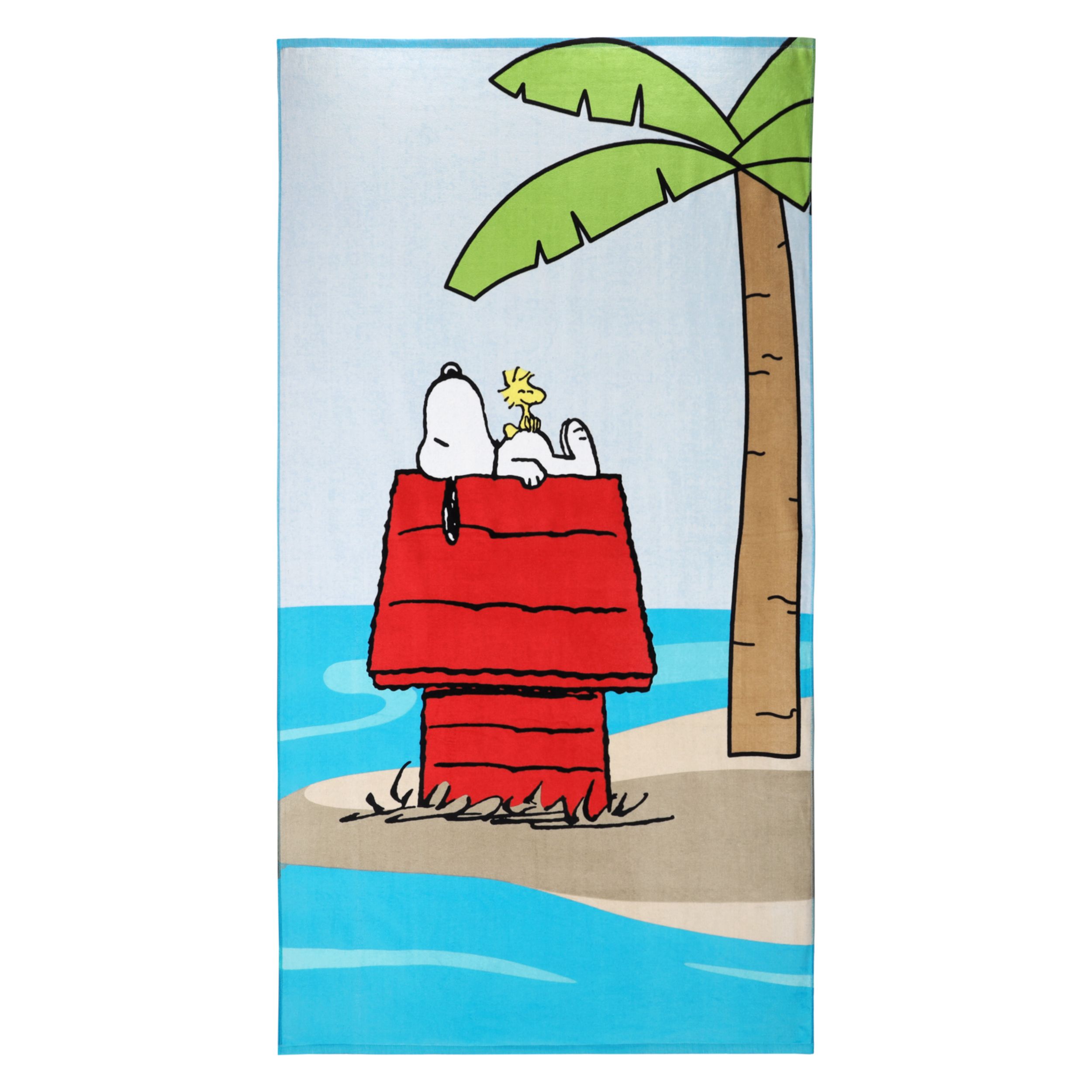 VOSSEN Strandtuch Vacation Snoopy image number 1