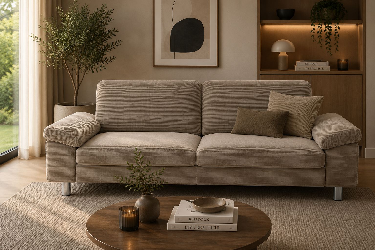 Lascondo 3-Sitzer-Sofa image number 8