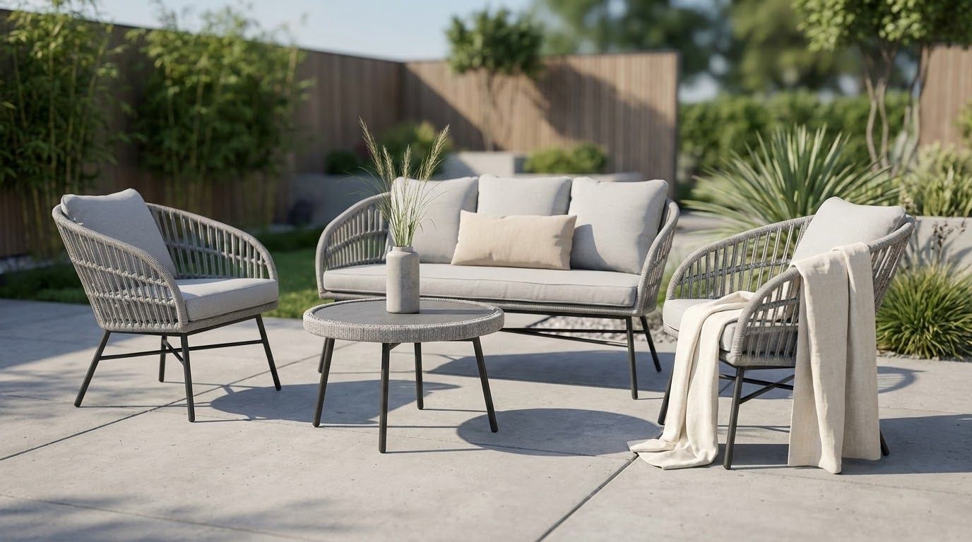 OUTDOOR Gartensofa- Set 4 tlg. image number 2