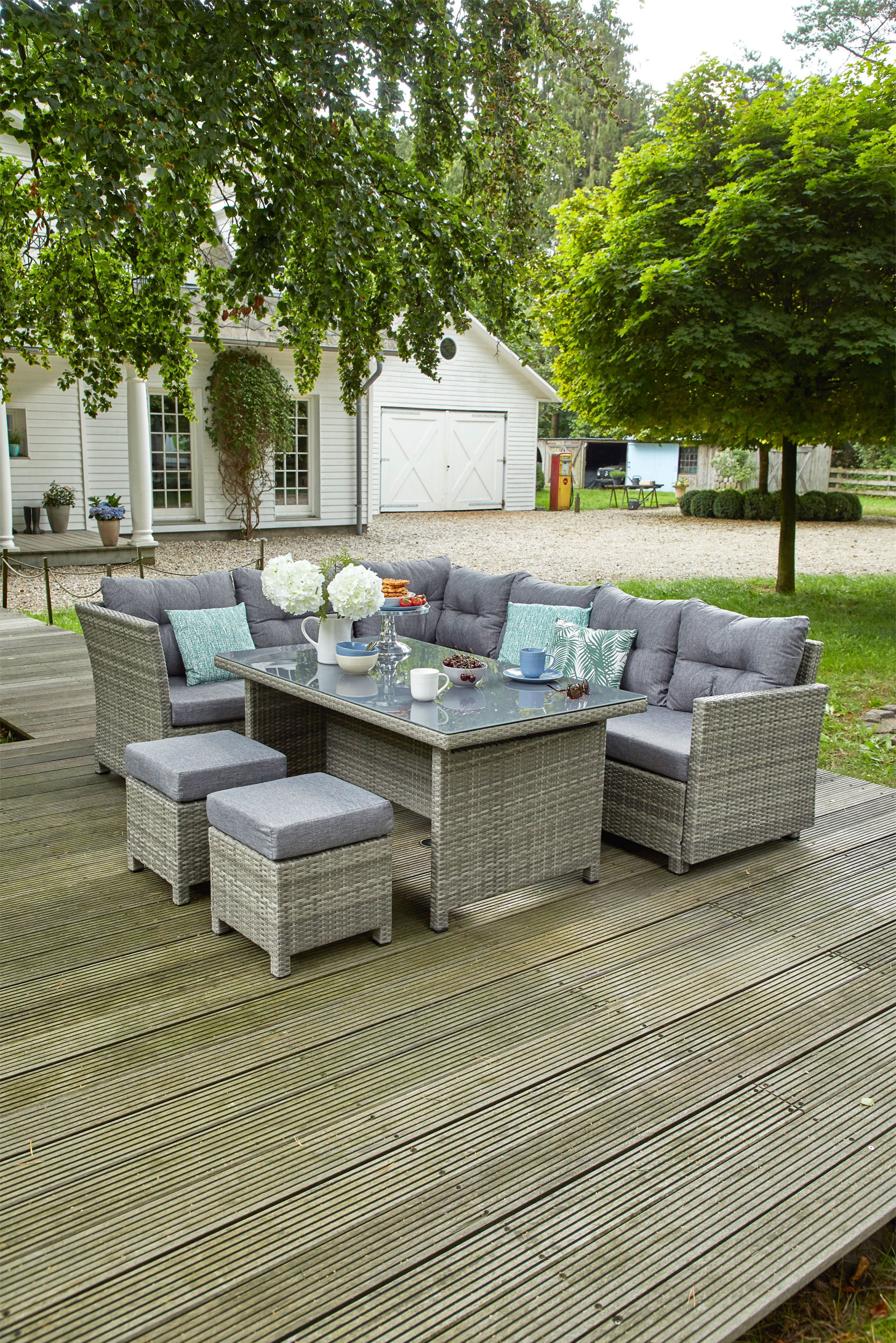 Gartenmöbel Set Polyrattan image number null