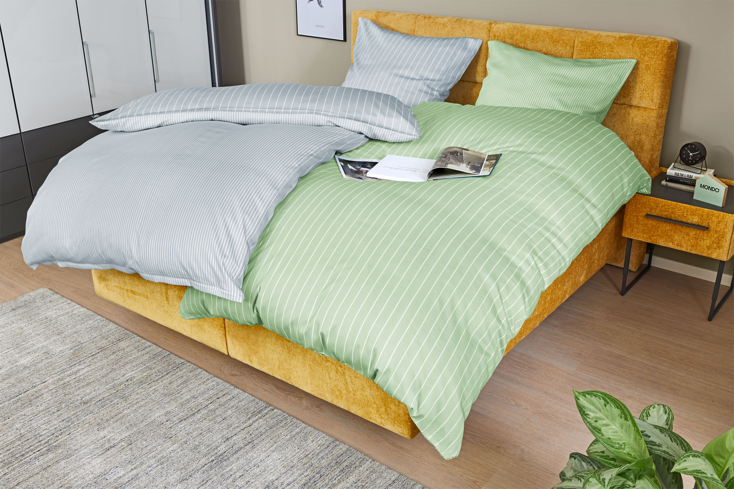 MONDO Mako-Satin-Bettw&auml;sche image number 3