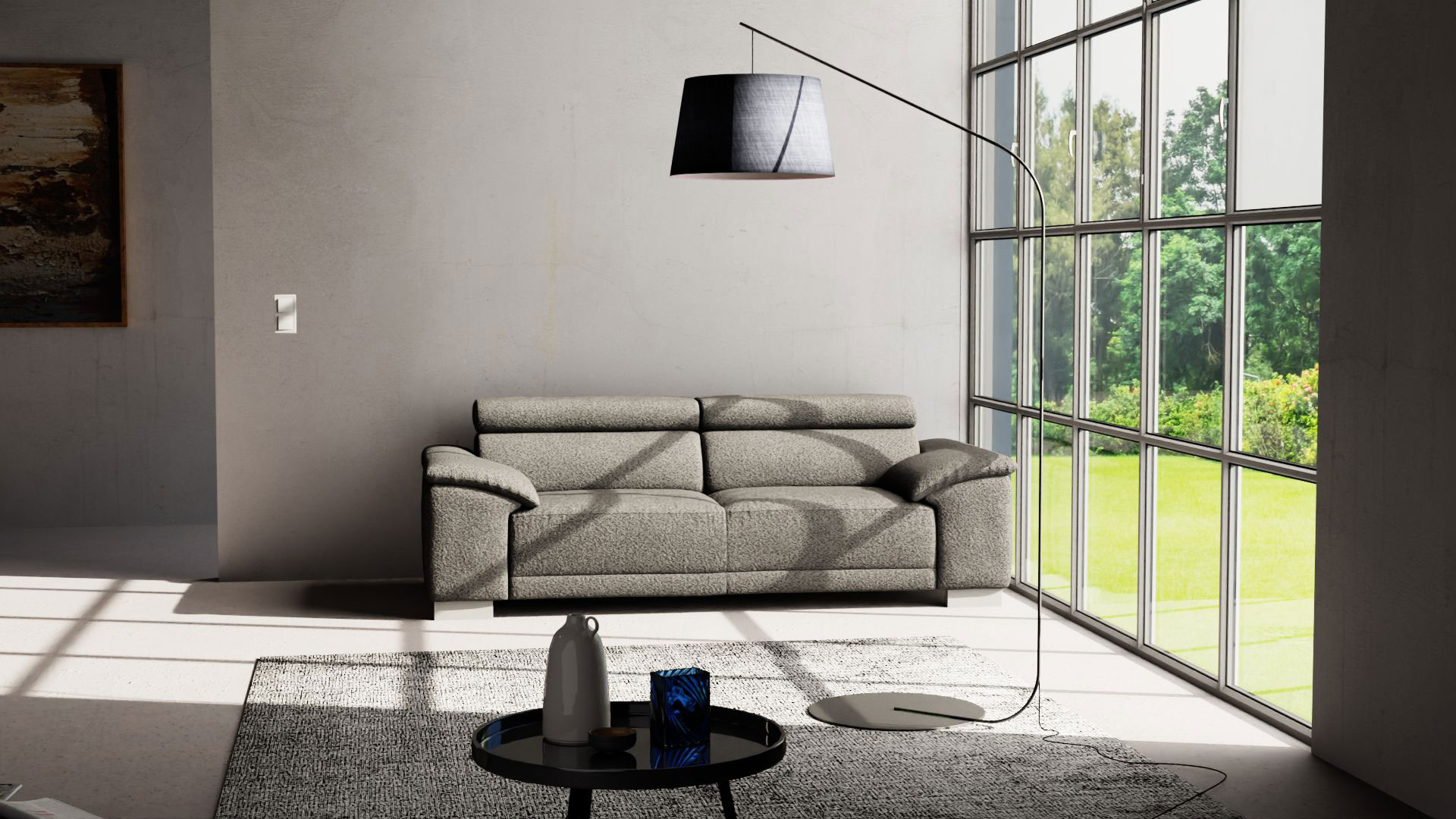 Lascondo 3-Sitzer-Sofa image number 8