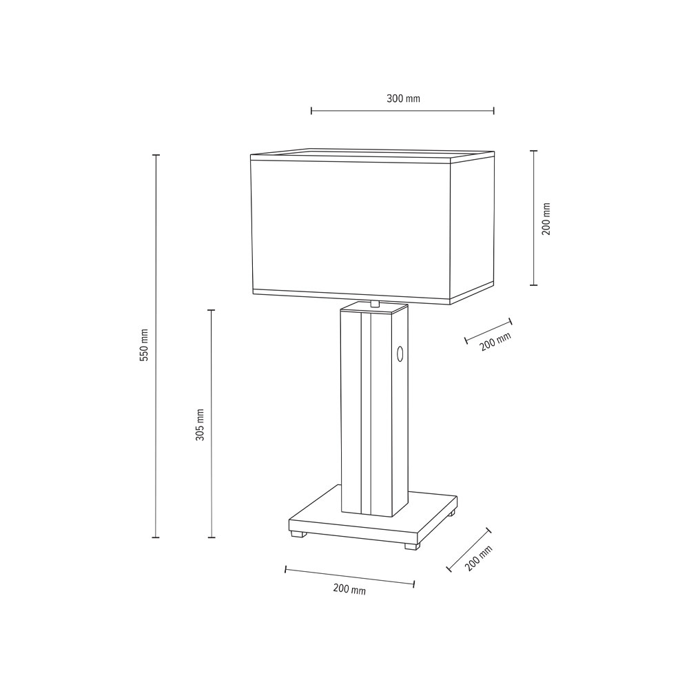 Mondo LED-Tischleuchte 2flg image number null