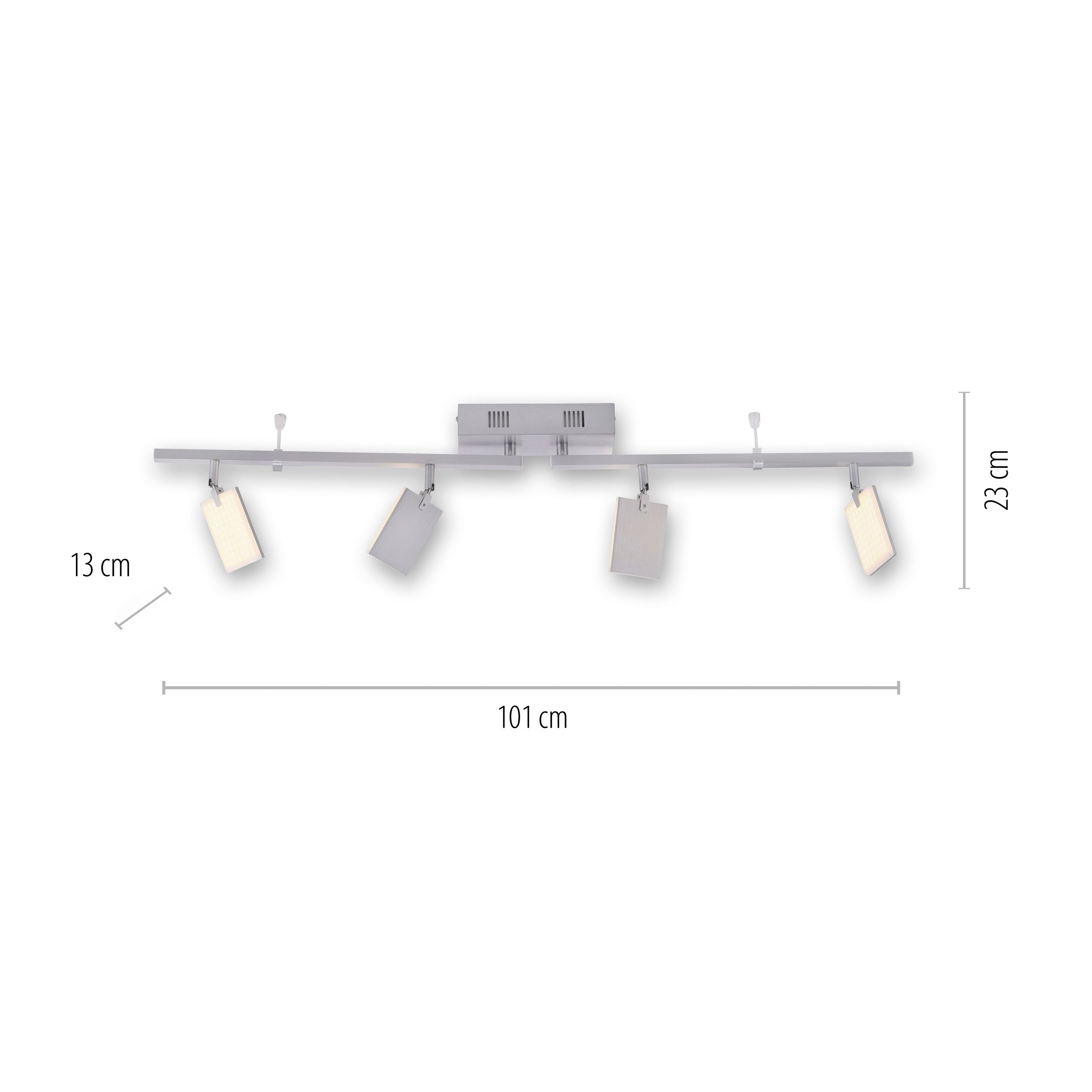 LED-Deckenleuchte 4flg image number null