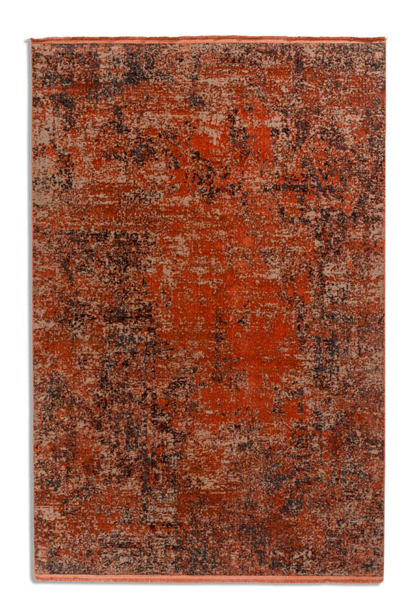 MONDO Webteppich modern rot Mischgewebe