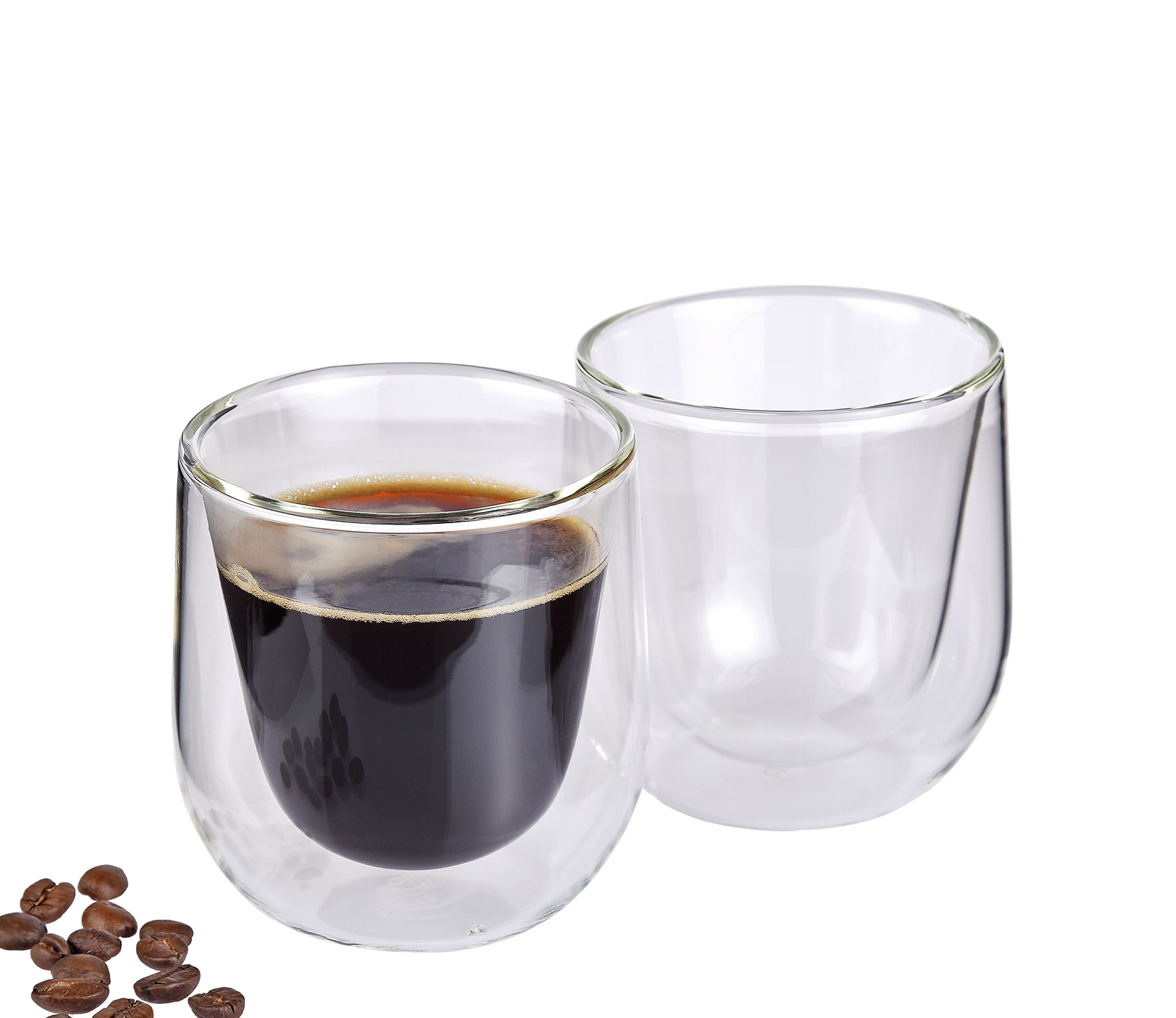 Kaffee-Glas 2er Set image number null