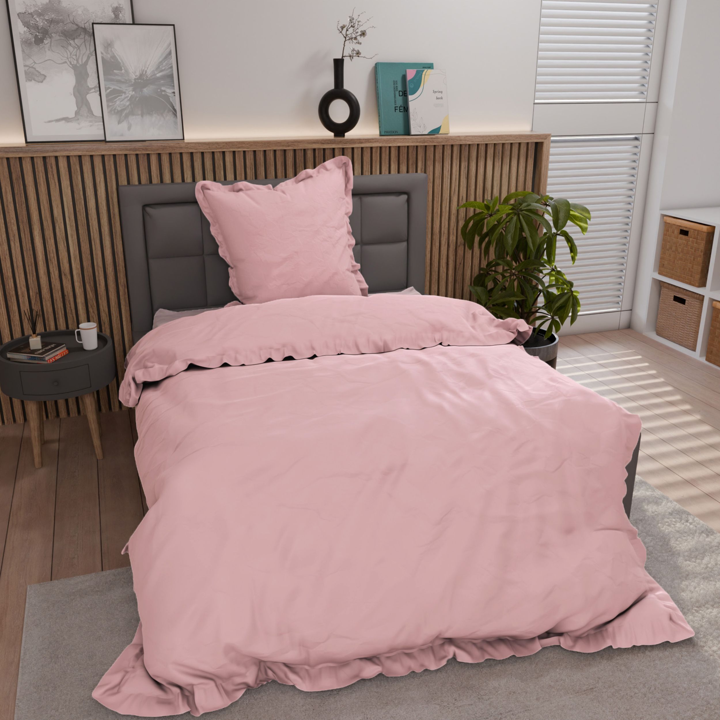 Inspiration Home Renforce-Bettw&auml;sche "R&uuml;sche" image number 2