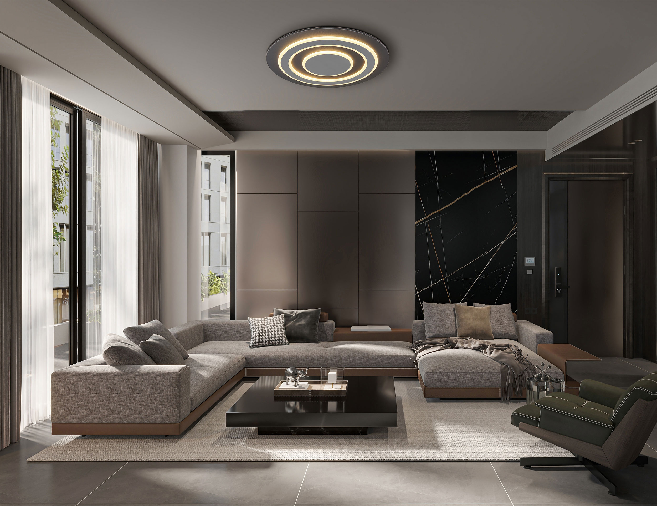 Globo LED-Deckenleuchte 1flg image number 6