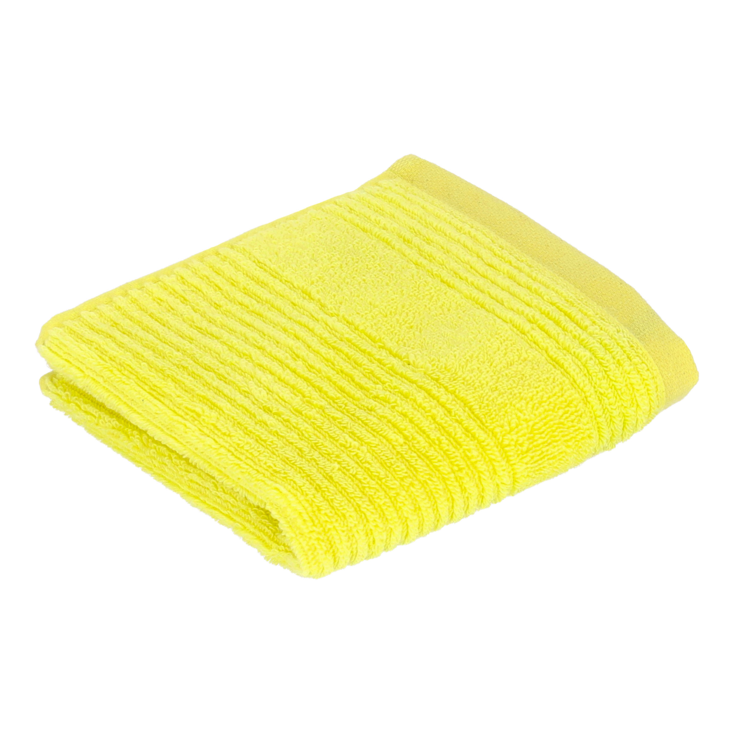 VOSSEN Gästetuch electric yellow image number 1