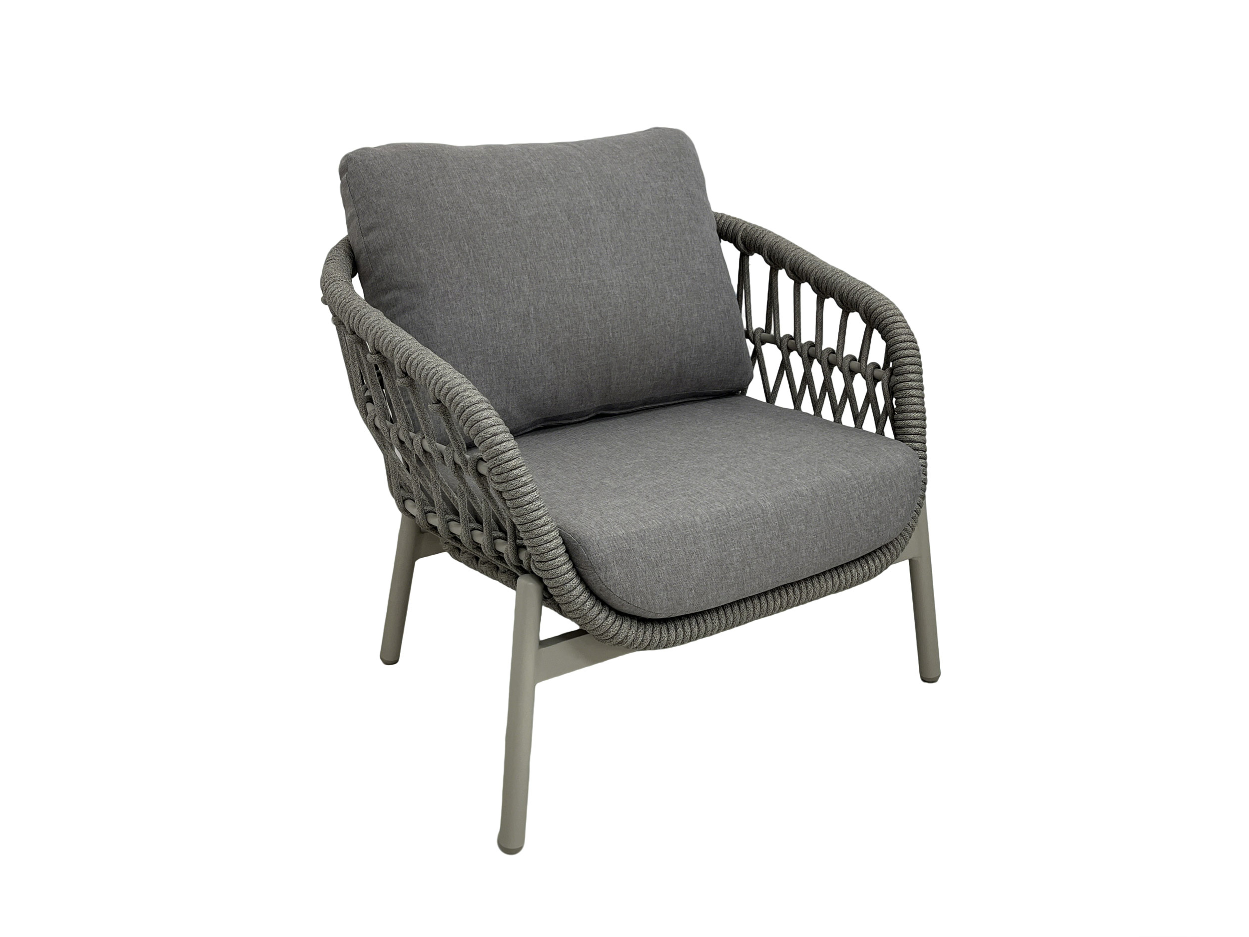 OUTDOOR Rope Garten Lounge Set 3 tlg. image number 2