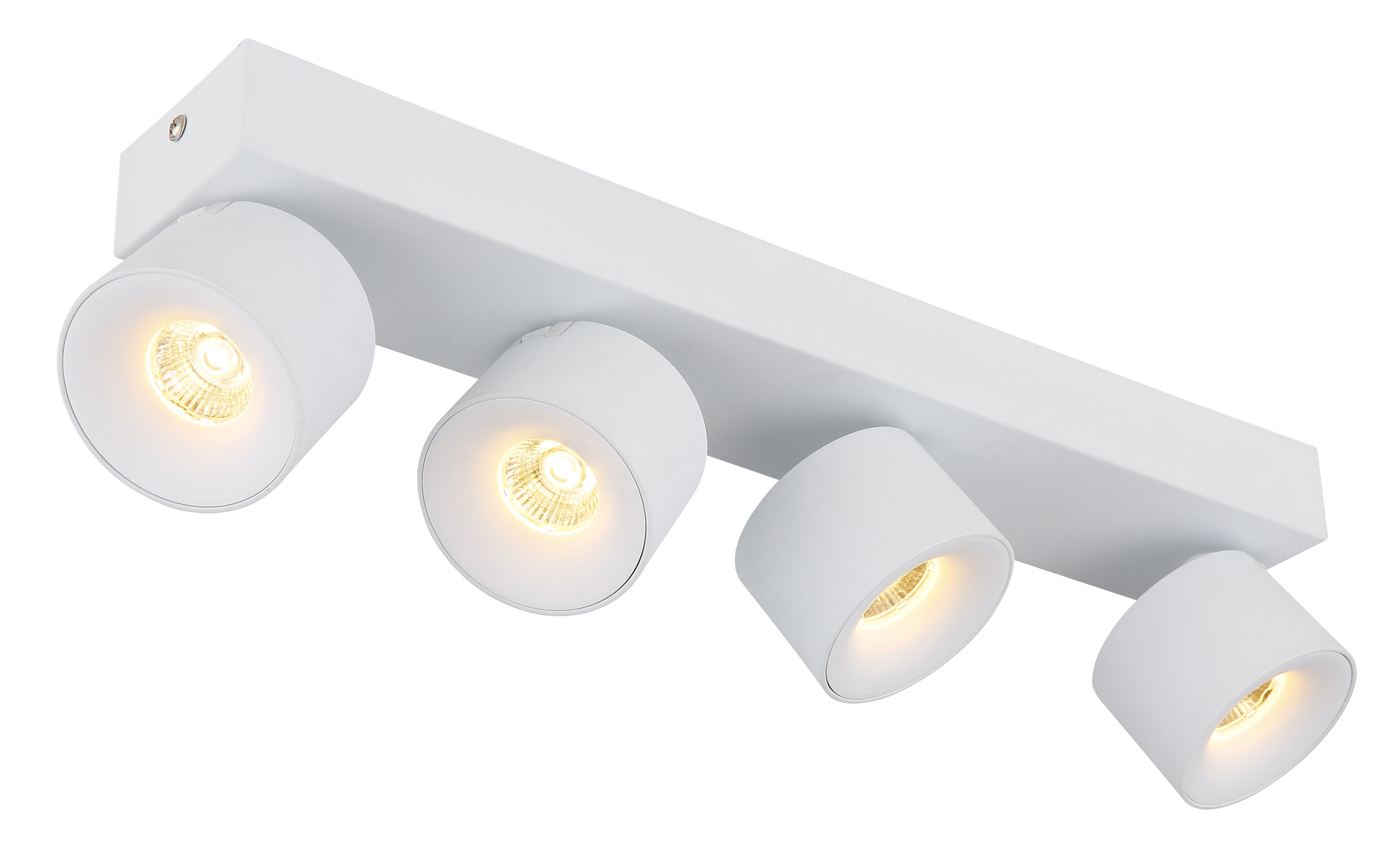 Weiß Globo - Deckenleuchte Led Deckenlampe Spotleuchte Strahler Verstellbar 4-Flammig - Bild 3