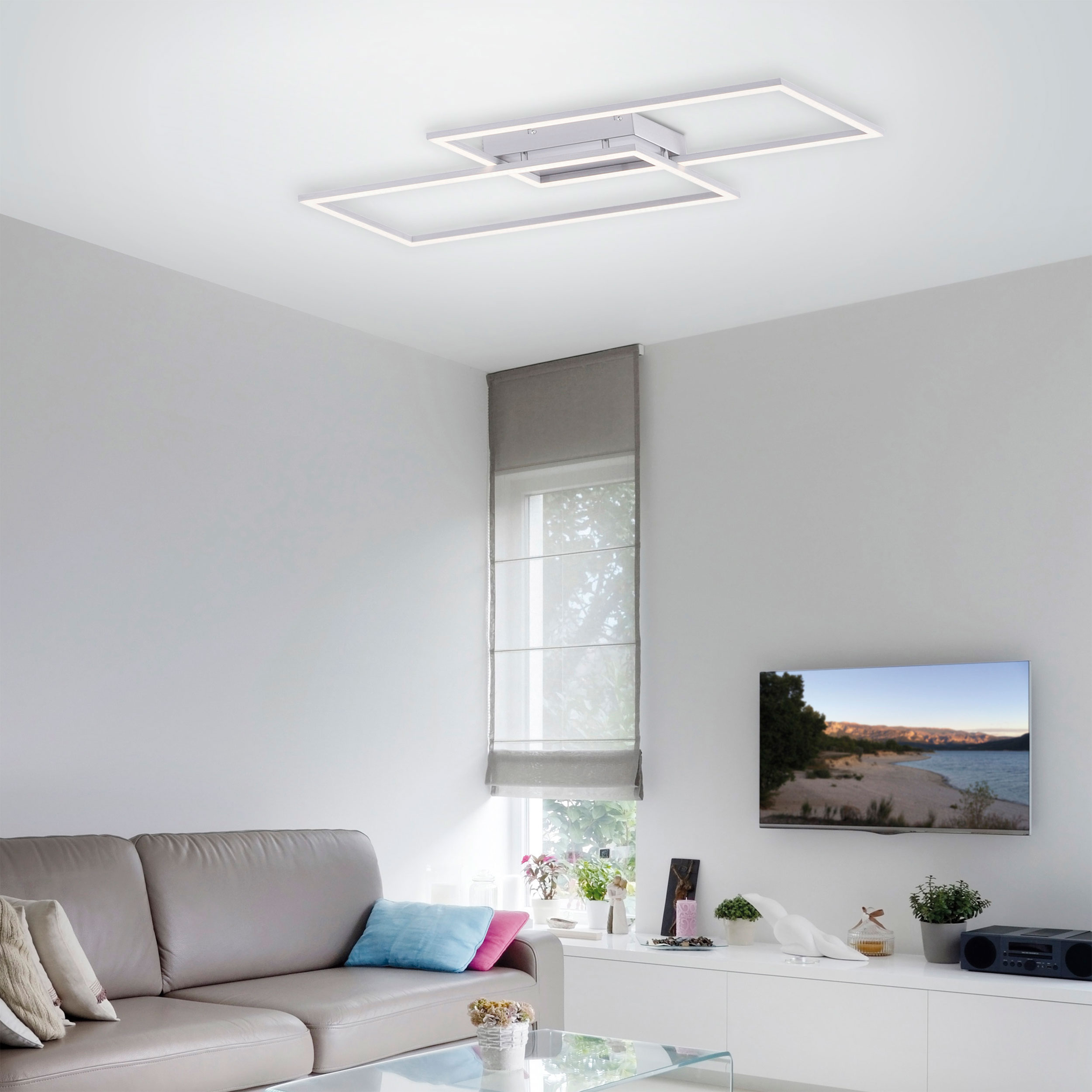 LED-Deckenleuchte 2flg image number null