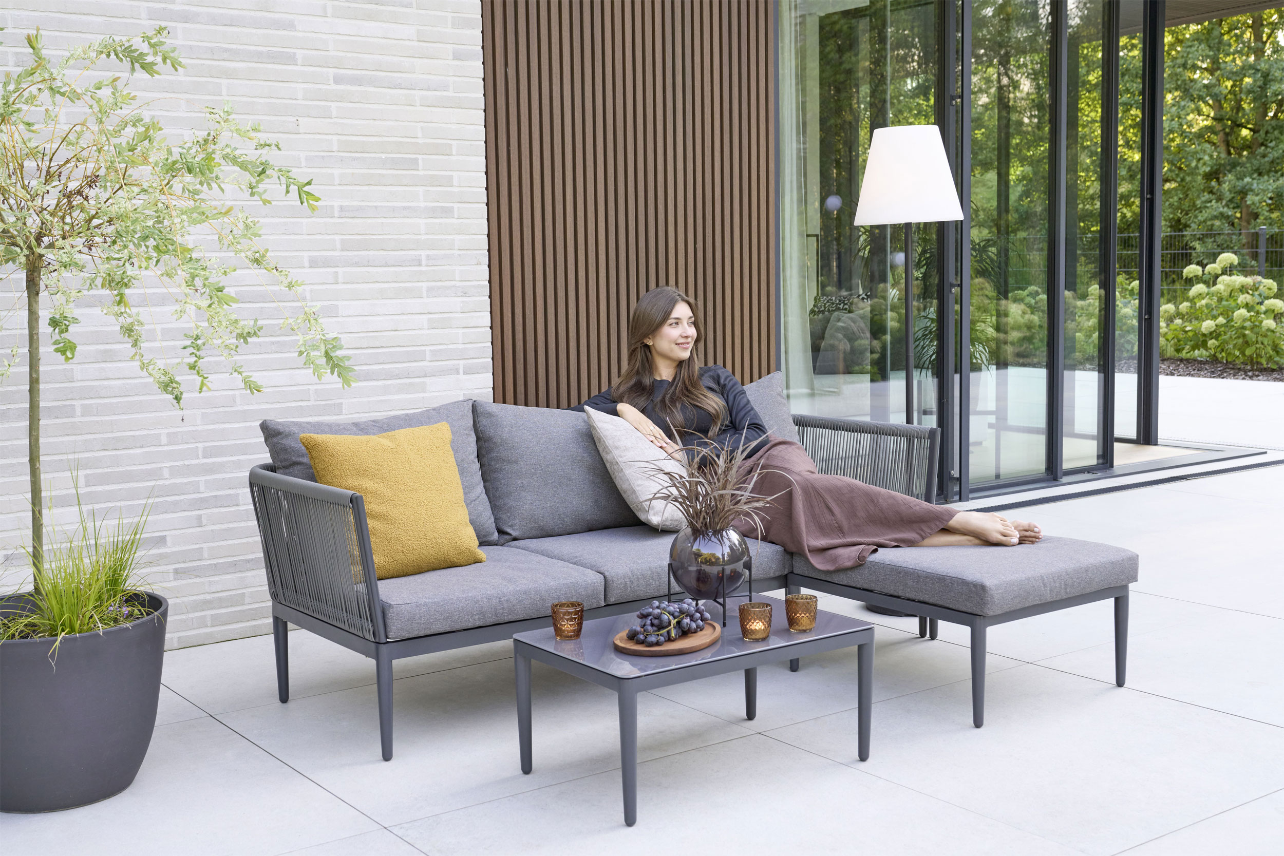 Gartensofa Set 3 tlg. image number null