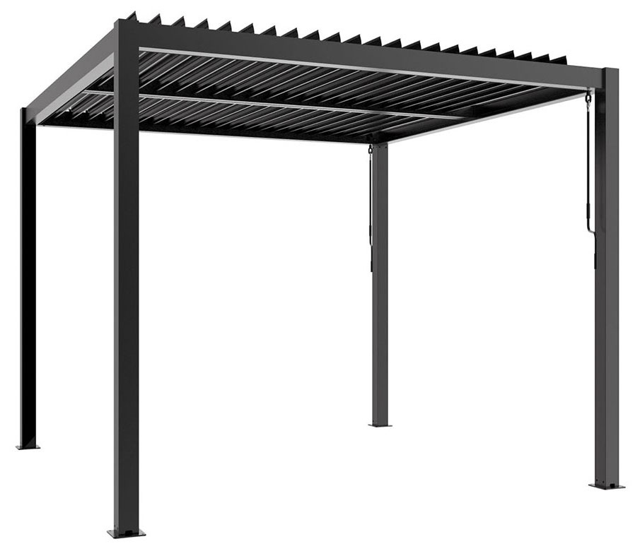 Gartenpavillon 3x3m Anthrazit image number null
