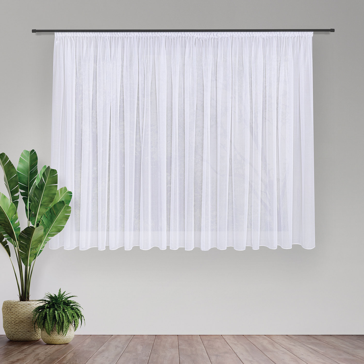 Gerster Store Alina, wei&szlig;, Smokband image number 3