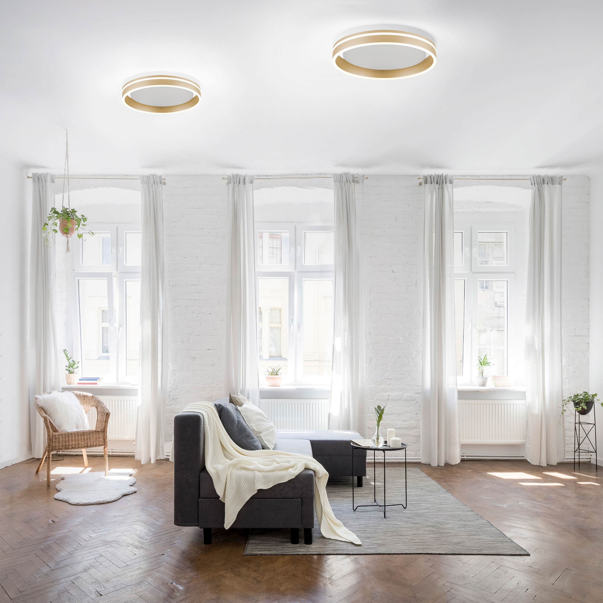 LED-Deckenleuchte 1flg image number null