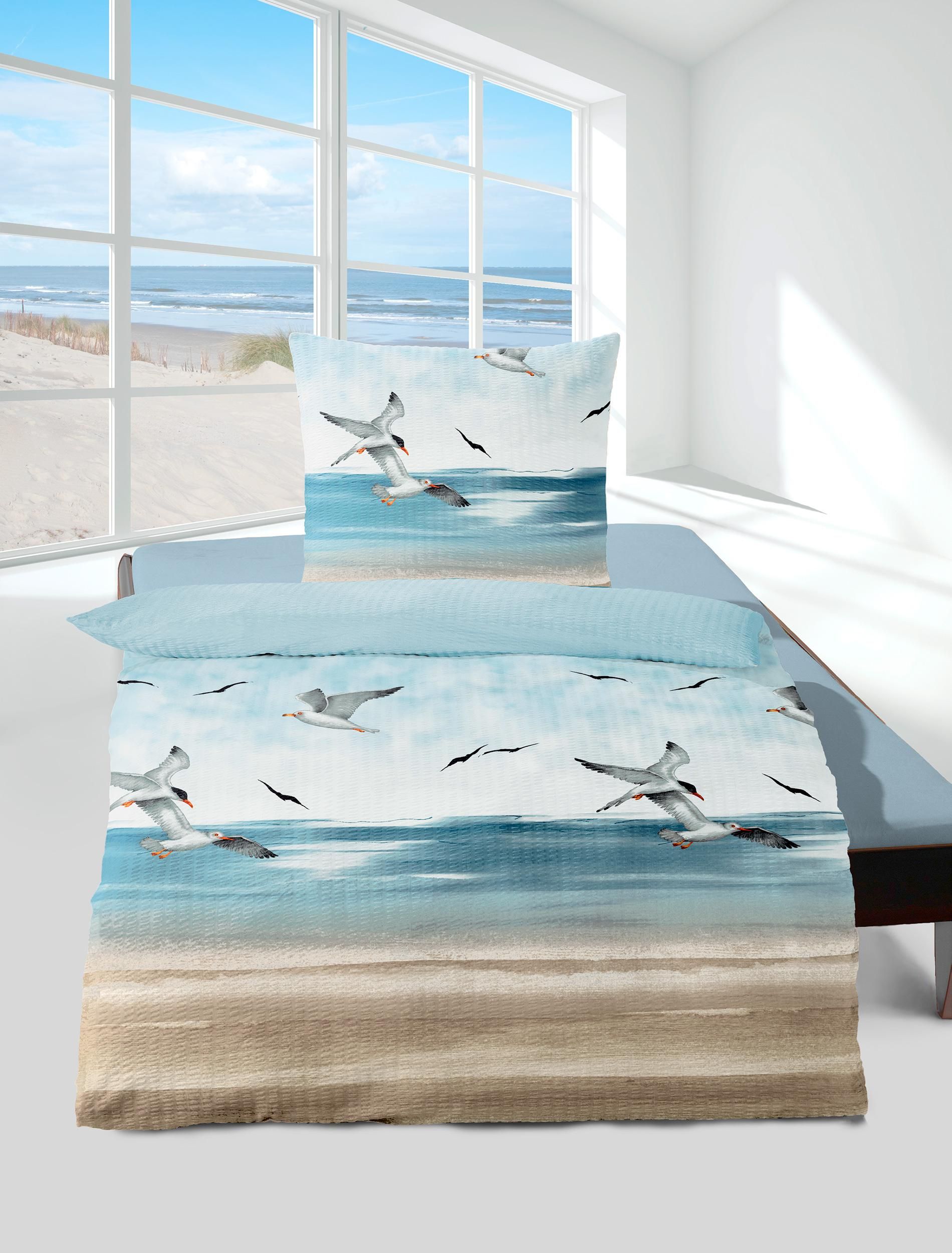 Bierbaum Seersucker-Bettw&auml;sche image number 5