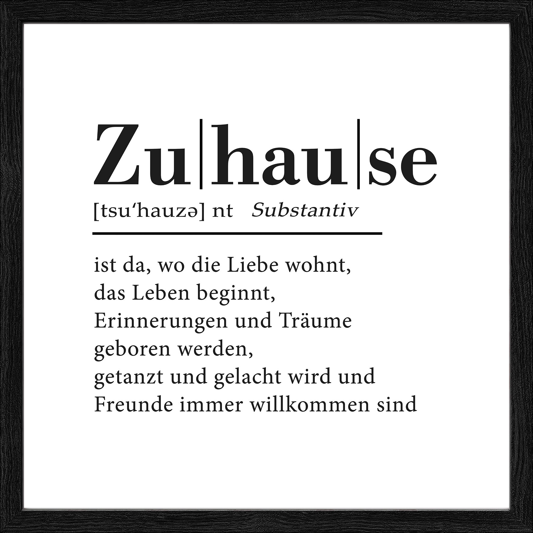 Pro Art Kunstdruck gerahmt 32,5x32,5cm image number 1