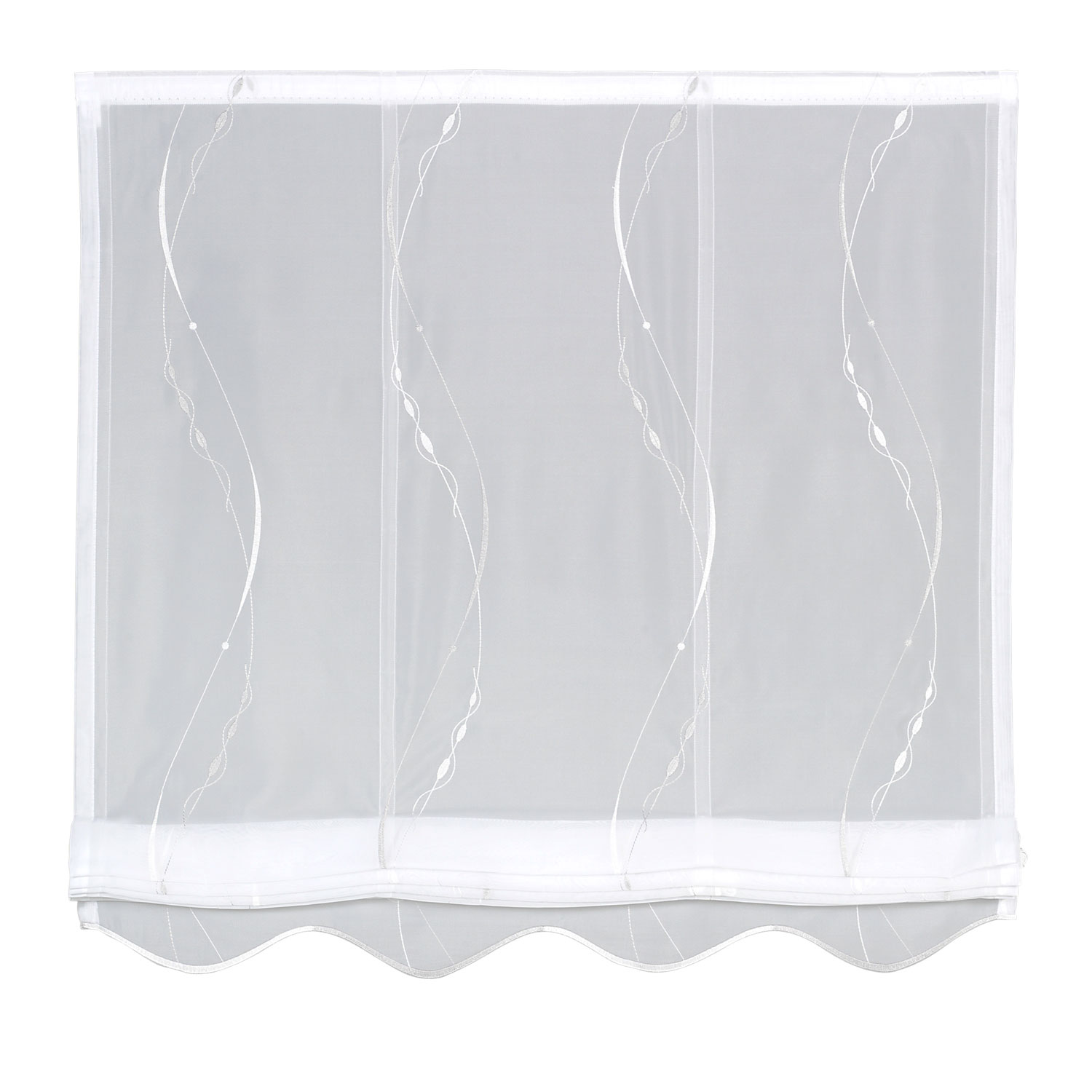 Gerster Raffrollo, silberfarben image number 1