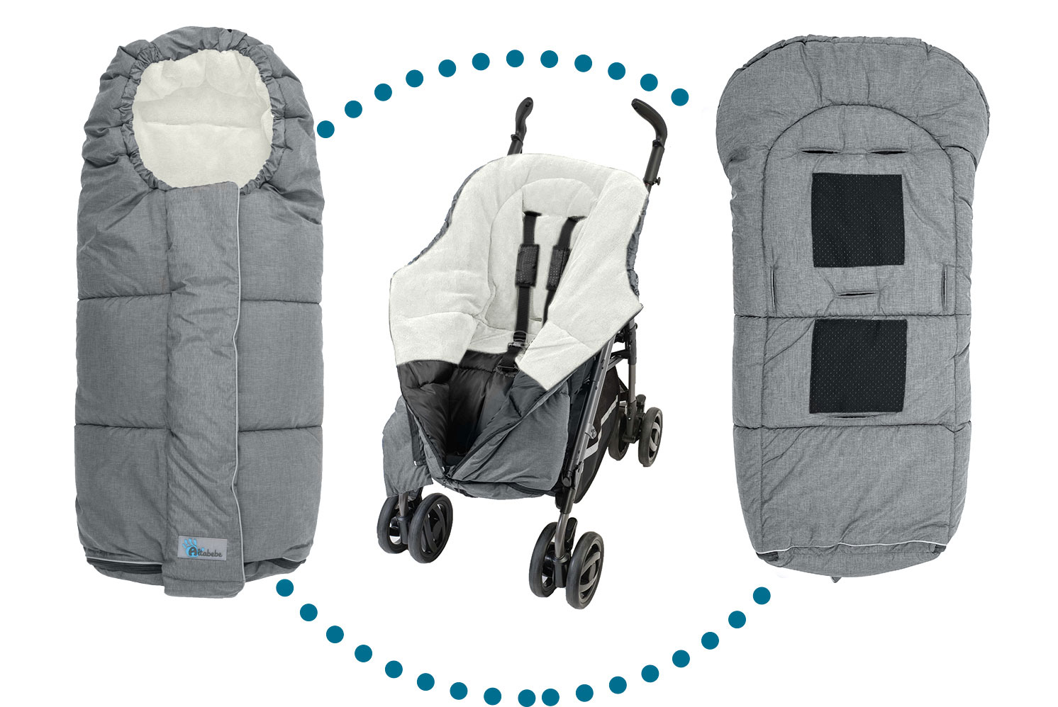 Altabebe Winterfußsack für Kinderwagen image number 5
