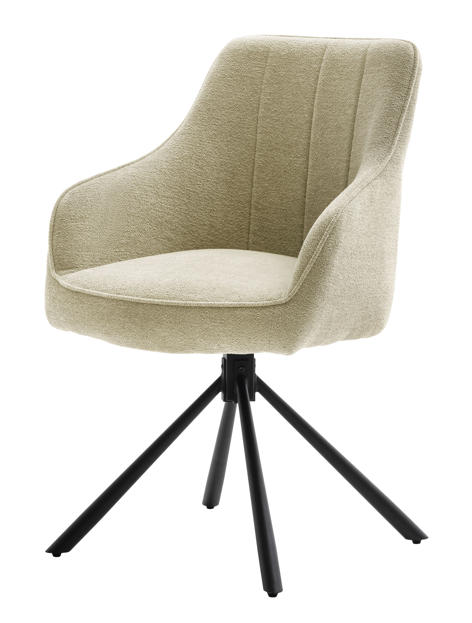 4-Fu&szlig; Stuhl mit Armlehne image number 1