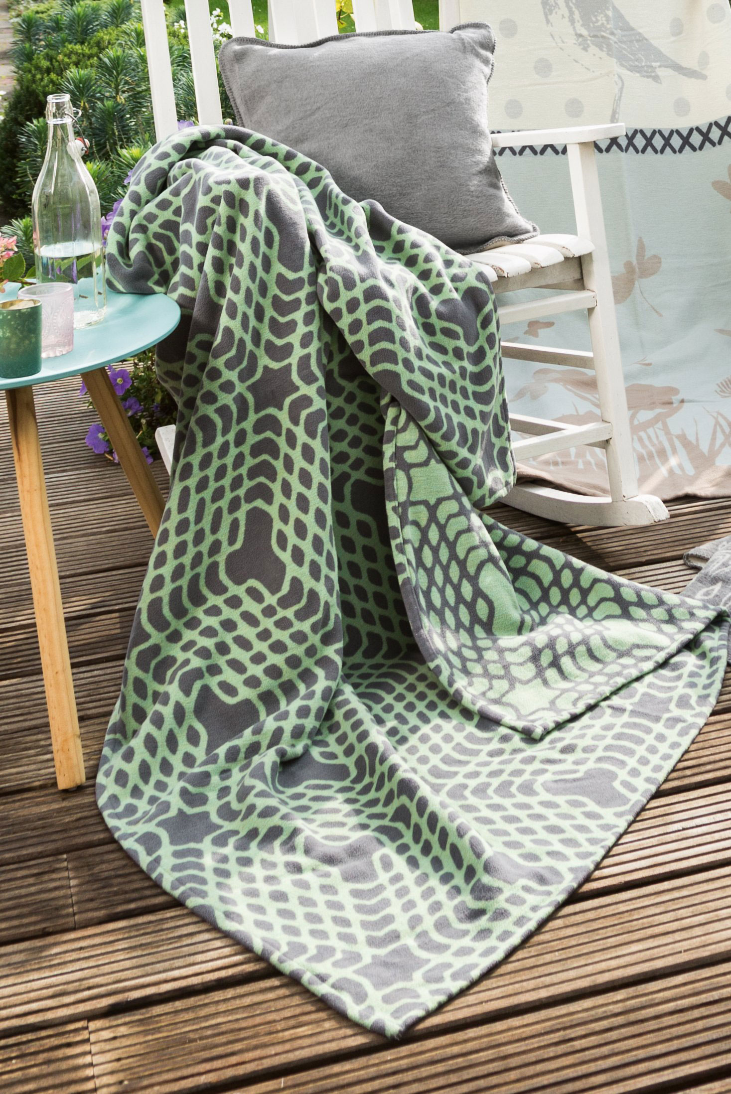 Jacquard-Wohndecke image number null