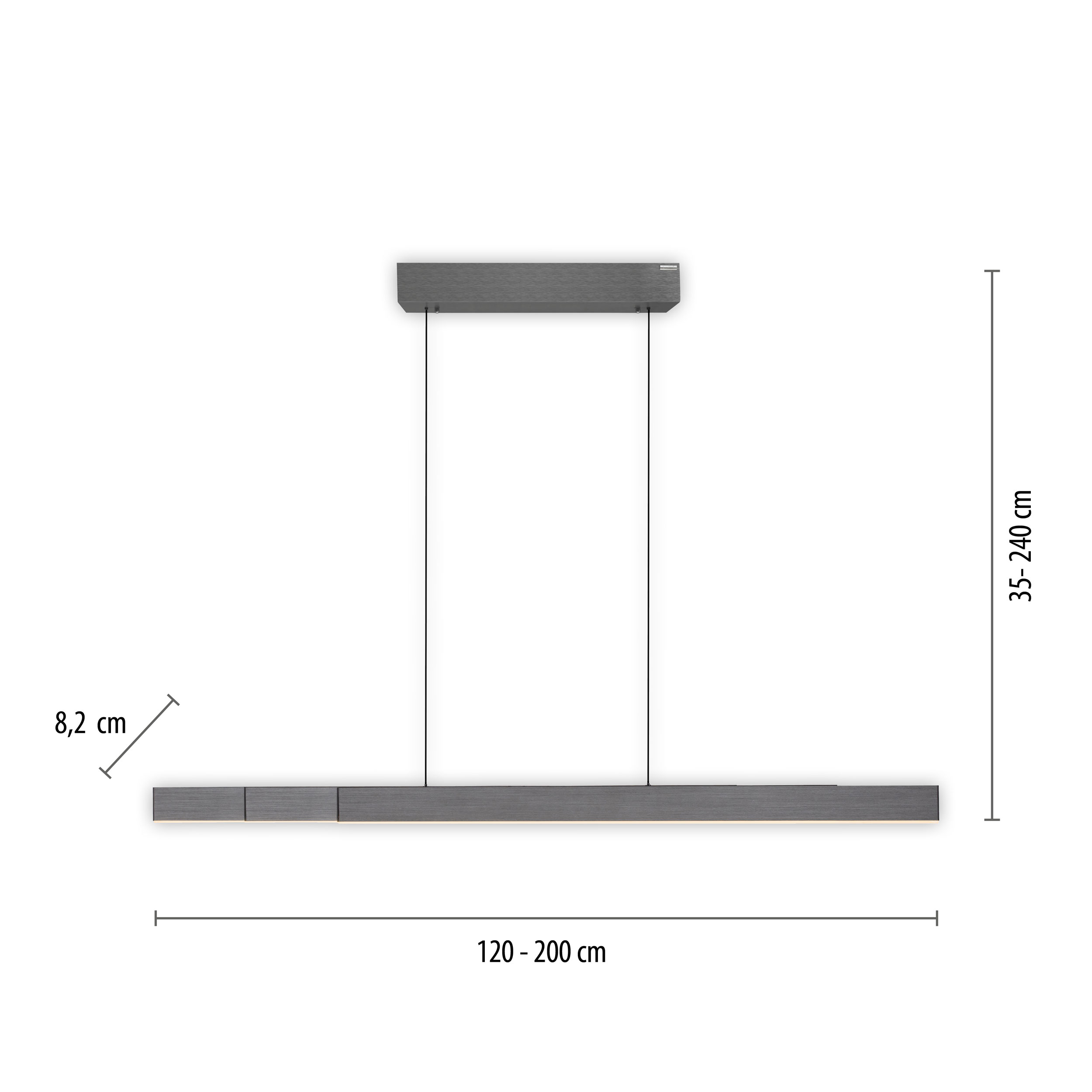 Paul Neuhaus LED-Pendelleuchte 3flg image number 8