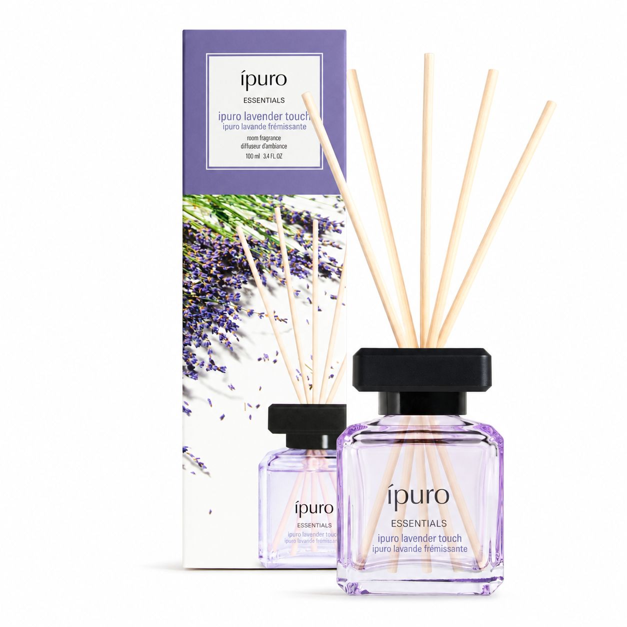 IPURO Raumduft 100ml violett Glas