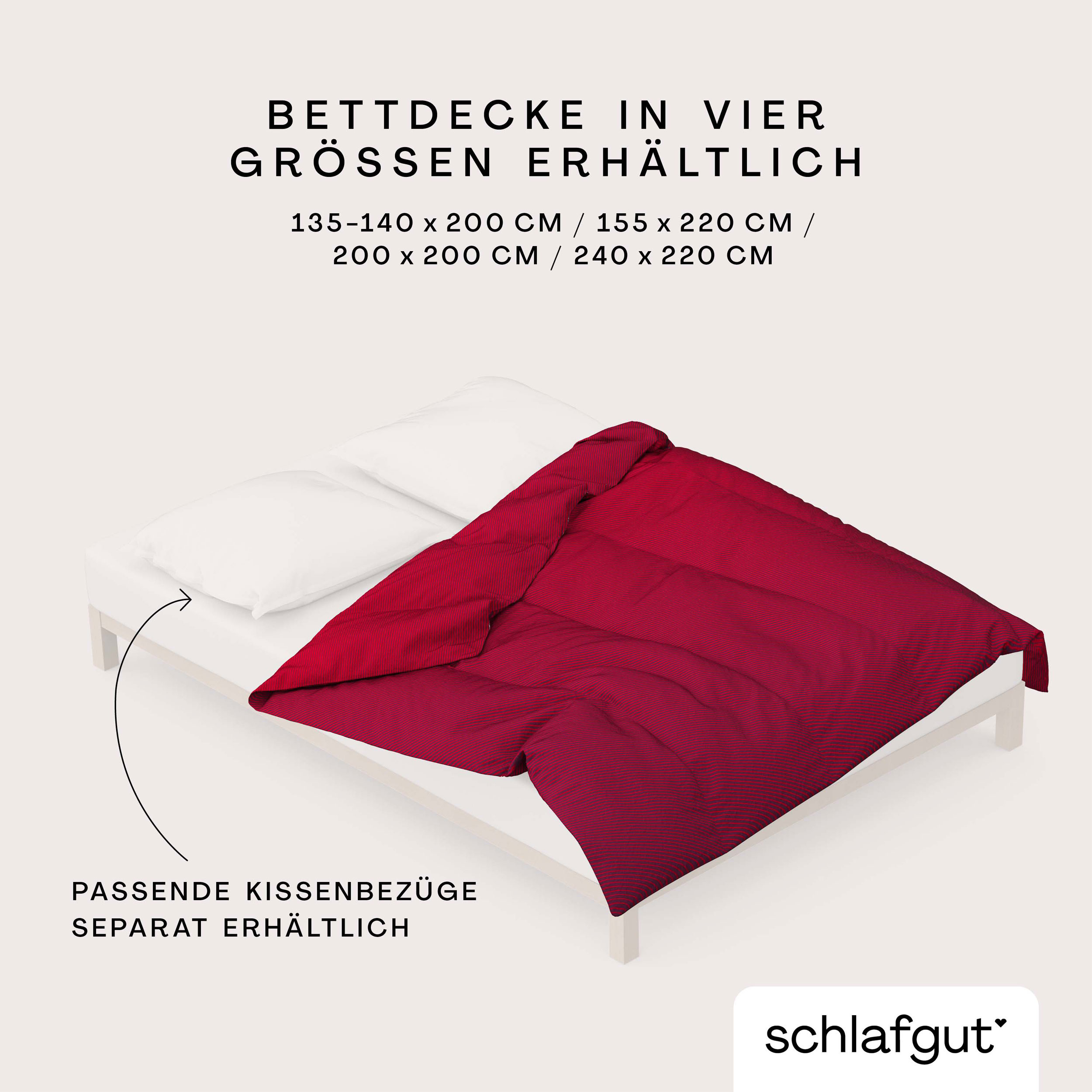schlafgut WOVEN-FADE-Bettdeckenbezug image number 3