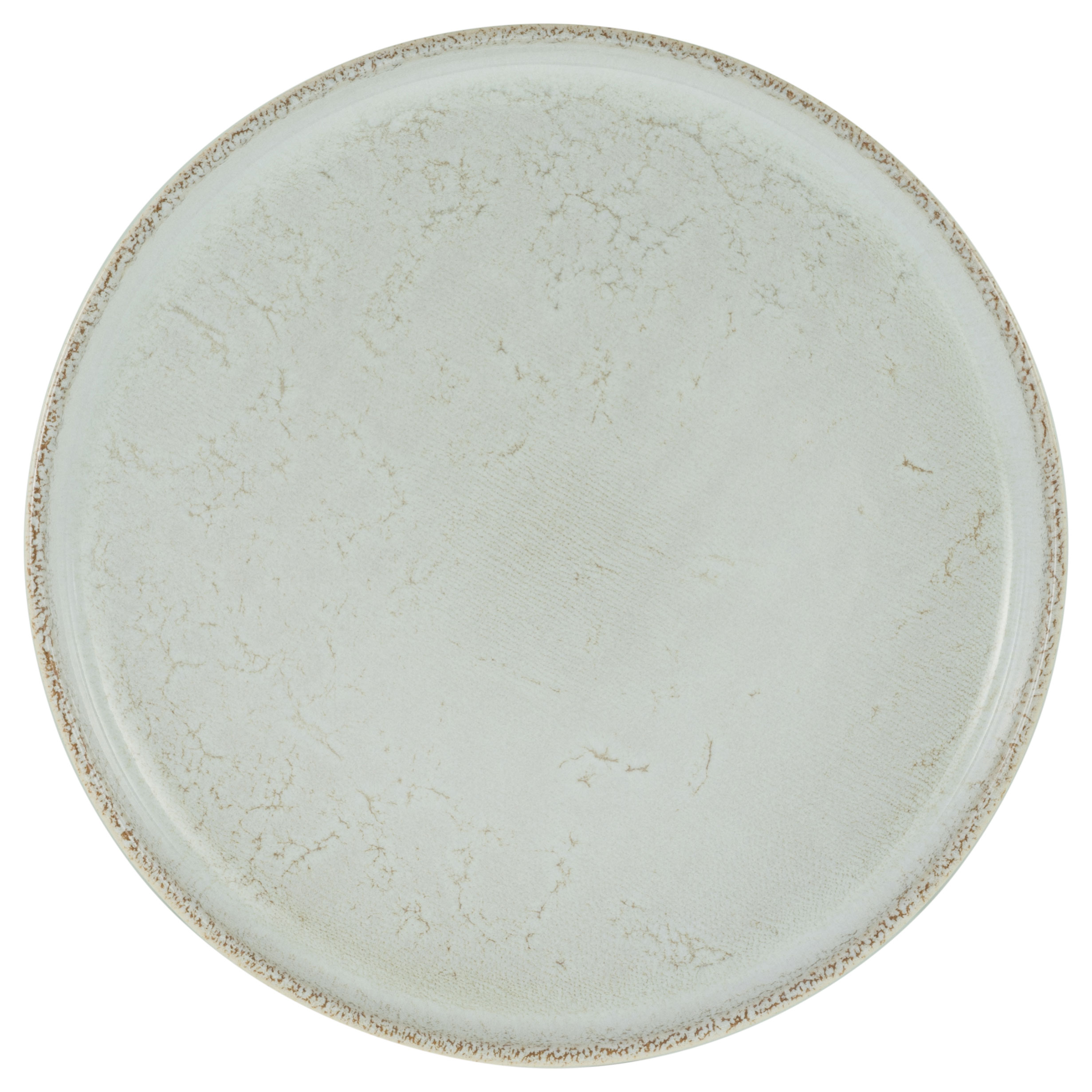 CreaTable Dessertteller 22cm Steinzeug Offwhite