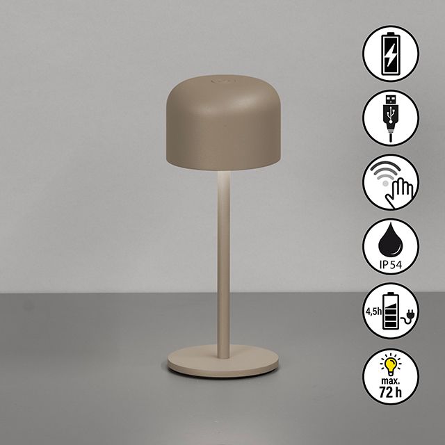 FH Lighting LED-Akku-Tischleuchte 1flg image number 2