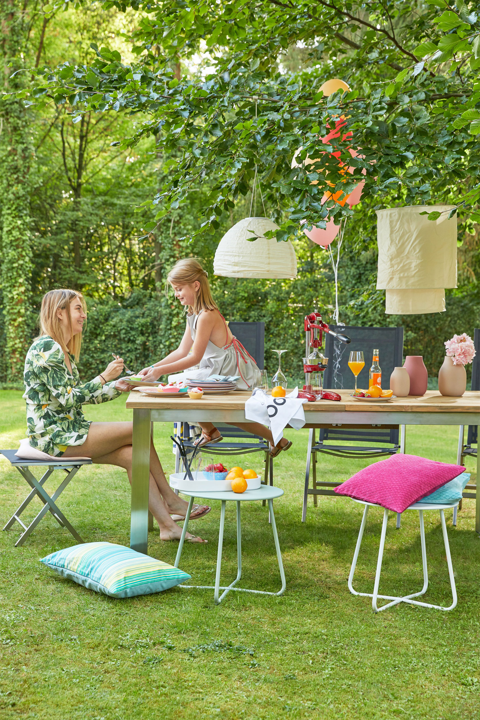 Garten-Beistelltisch klein image number null