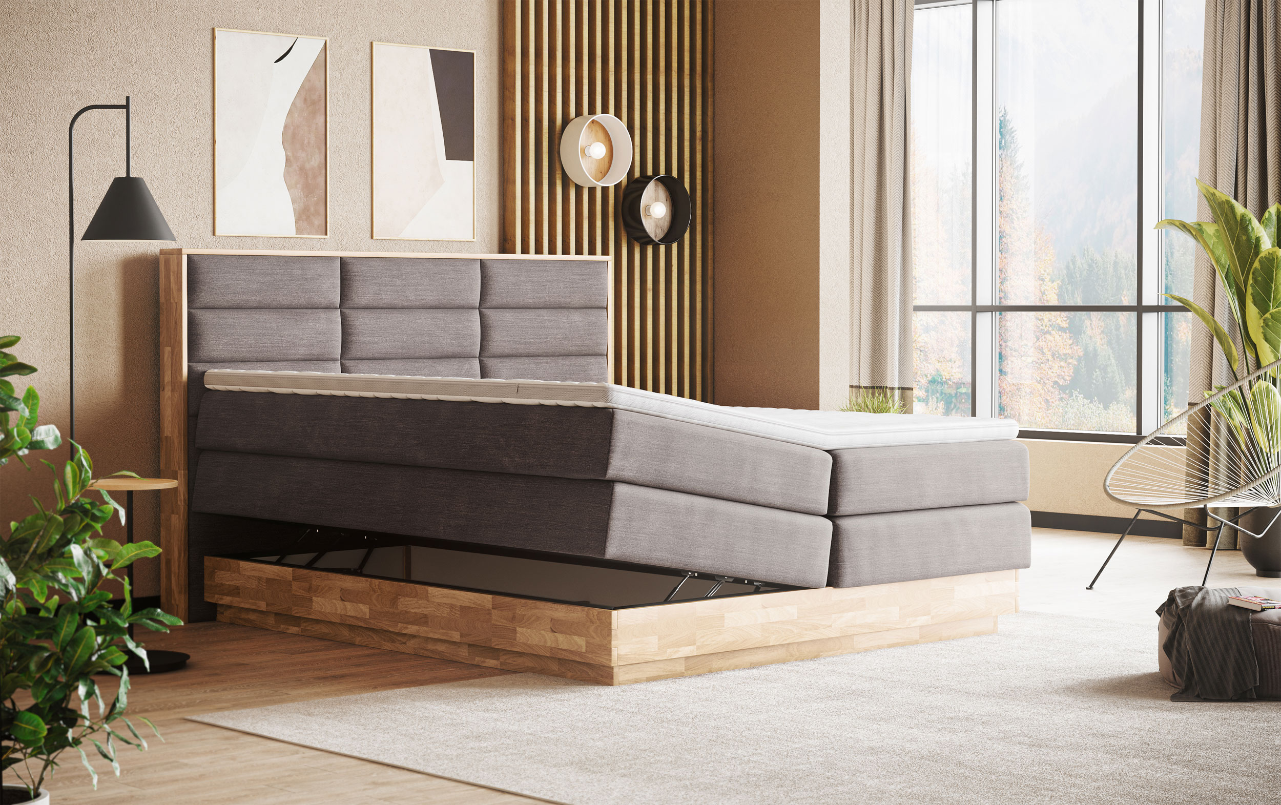 Boxspringbett image number null