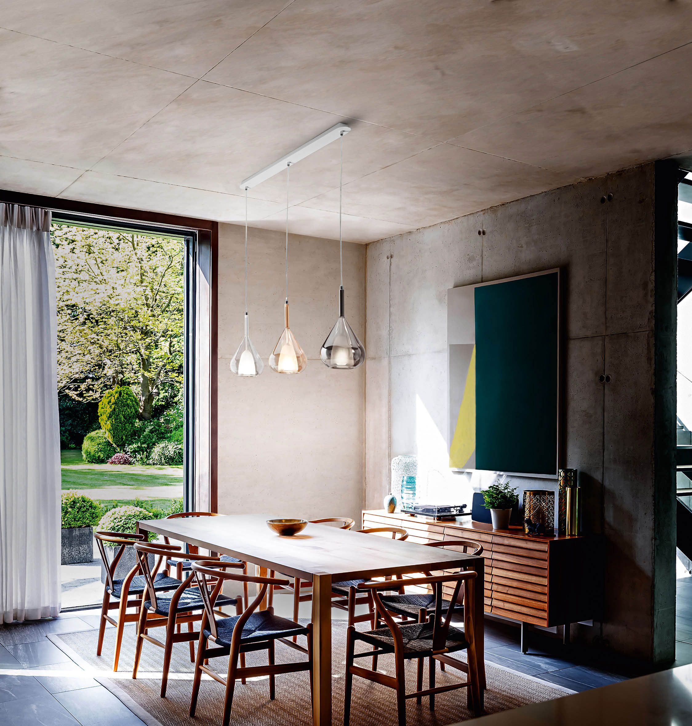 Fabas Luce Pendelleuchte 3flg image number 3