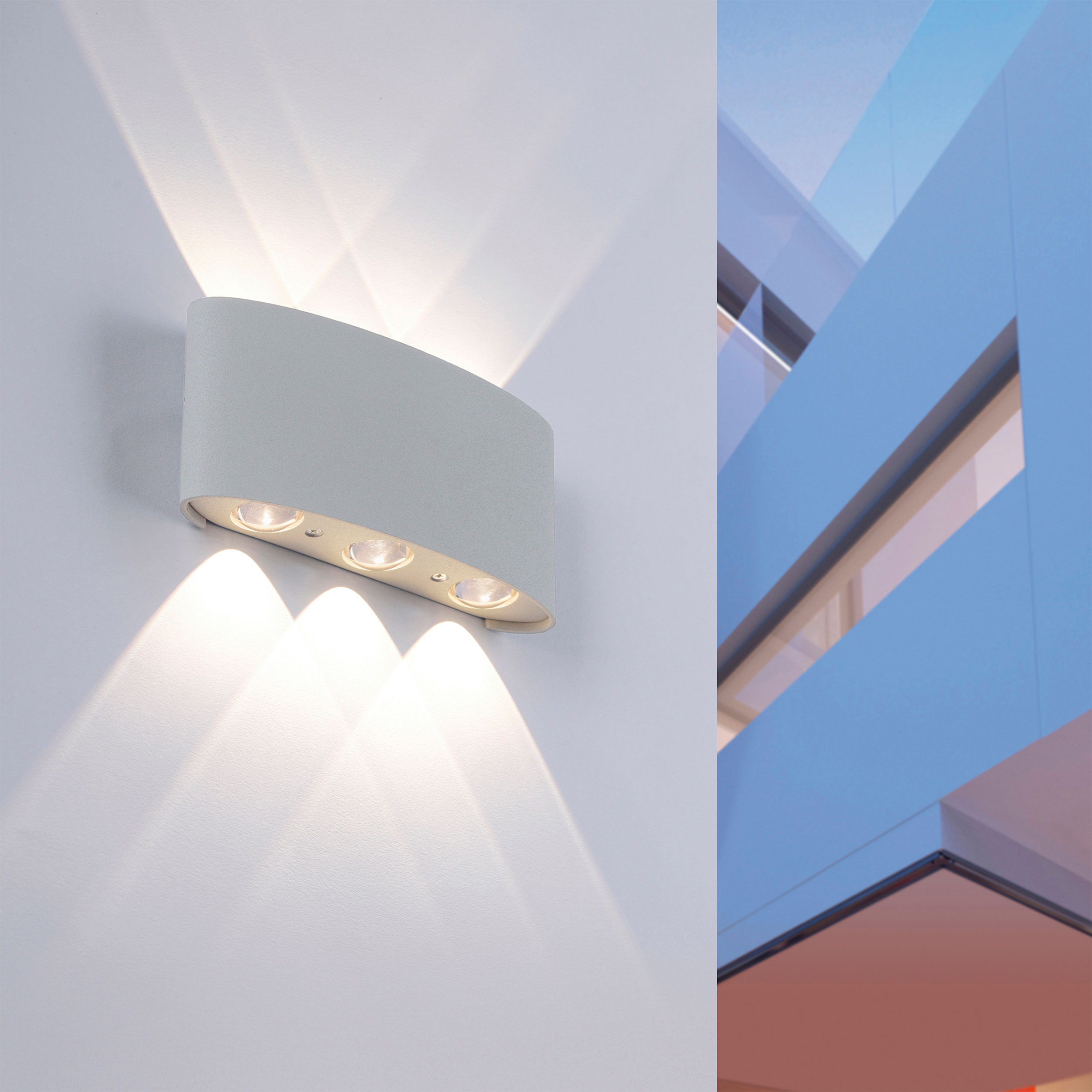 LED-Wandleuchte 6flg image number null