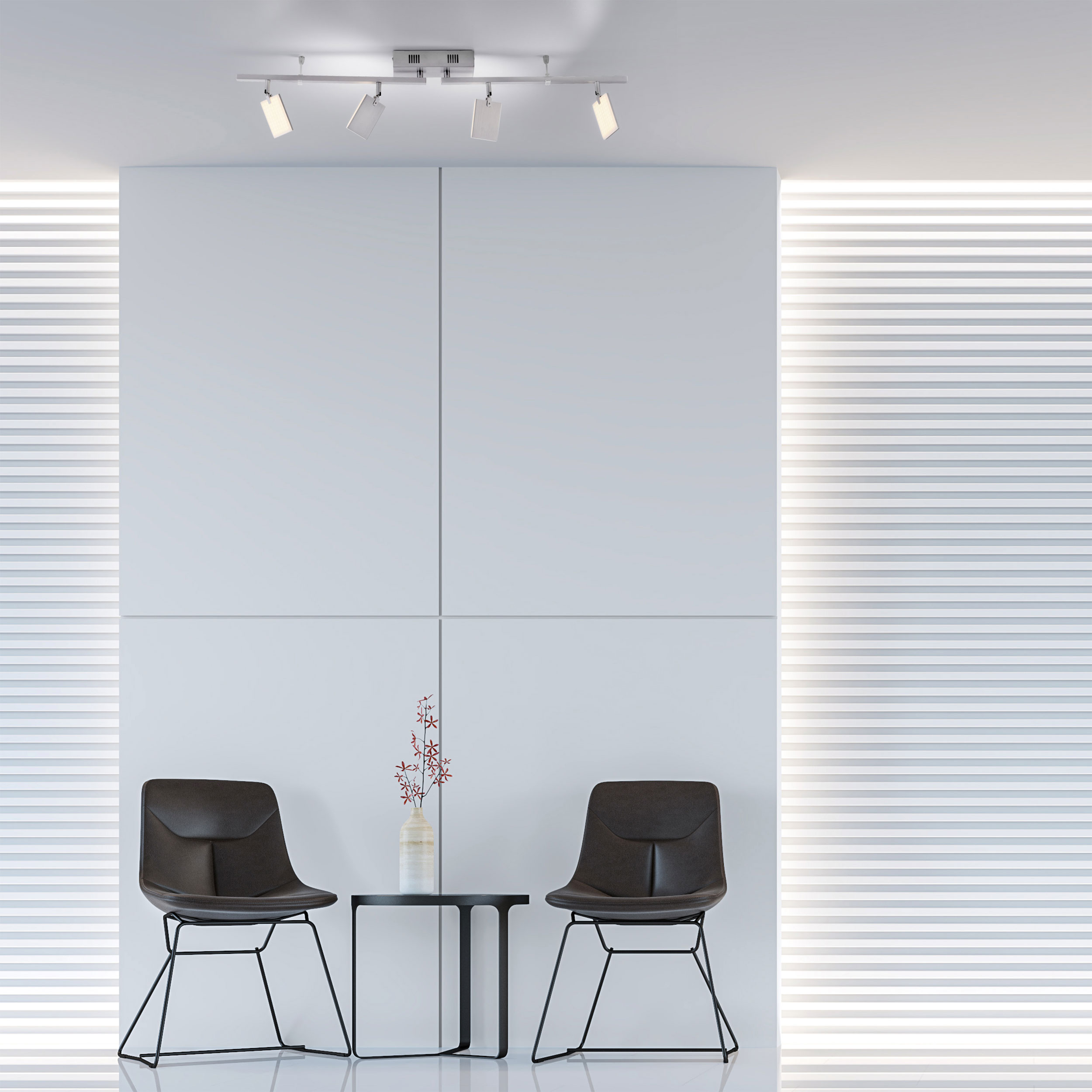 LED-Deckenleuchte 4flg image number null