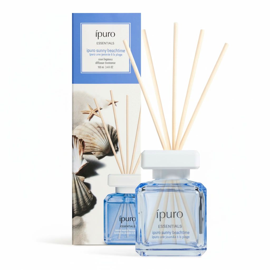 IPURO Raumduft 100ml blau Glas
