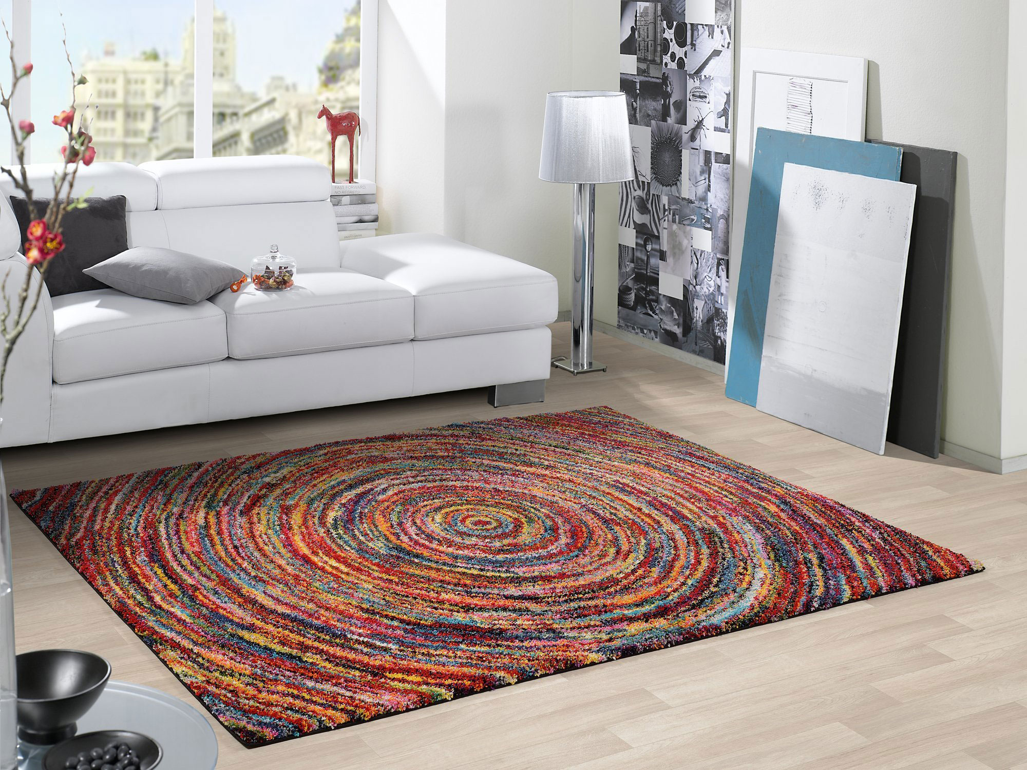Webteppich modern Hochflor image number null