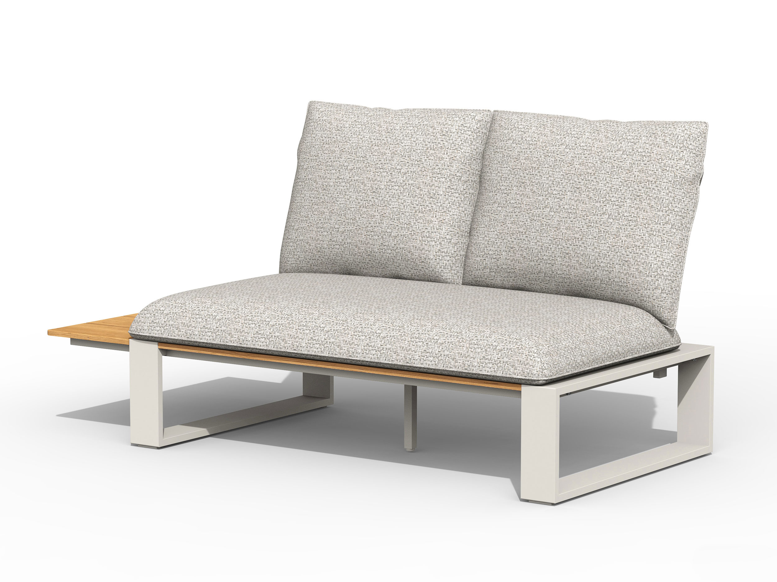 Gartenlounge Set Alu/Teak image number null