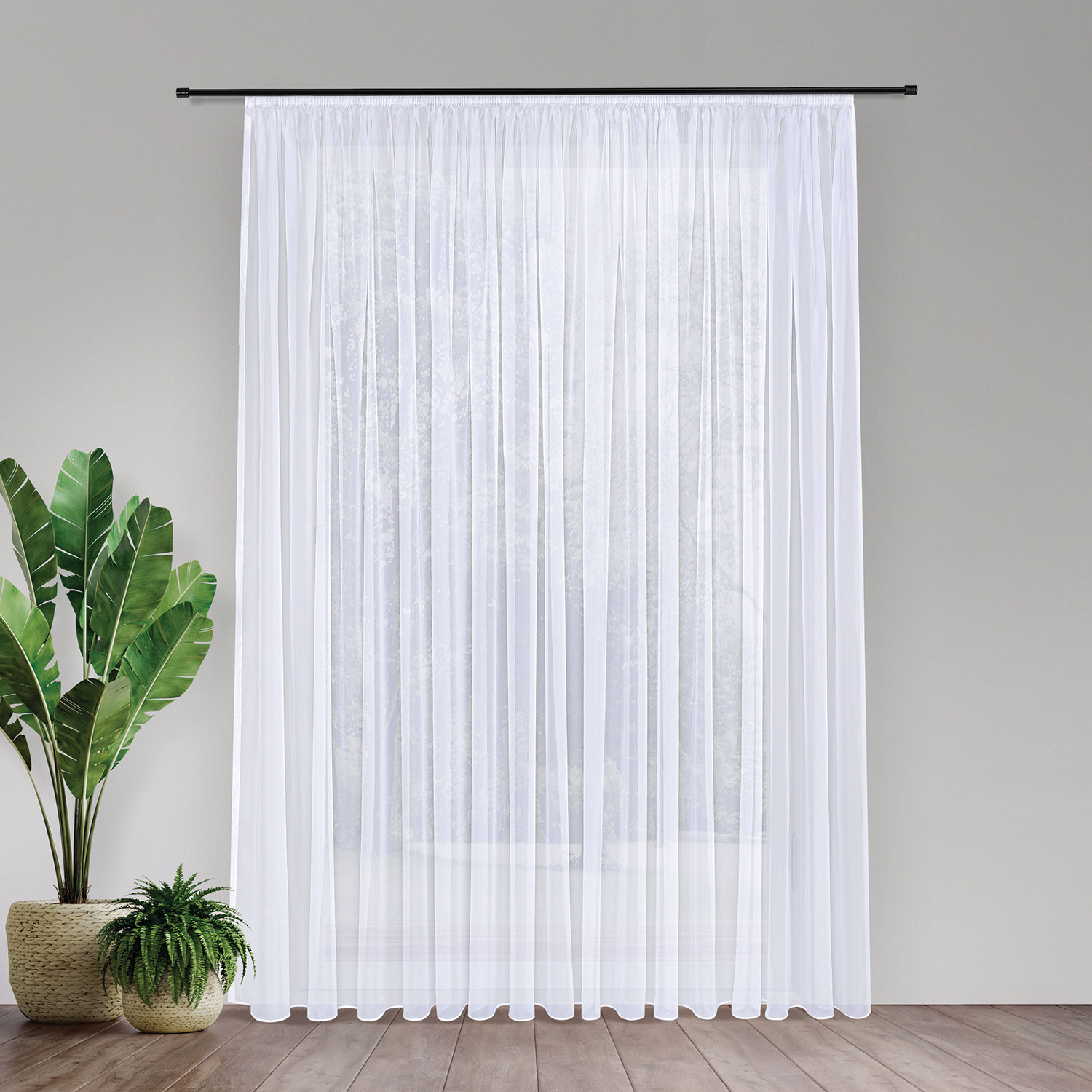 Gerster Store Voile recycelt image number 3